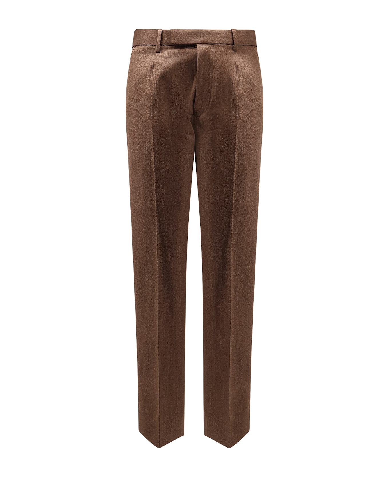 Zegna Wool Trousers - Brown