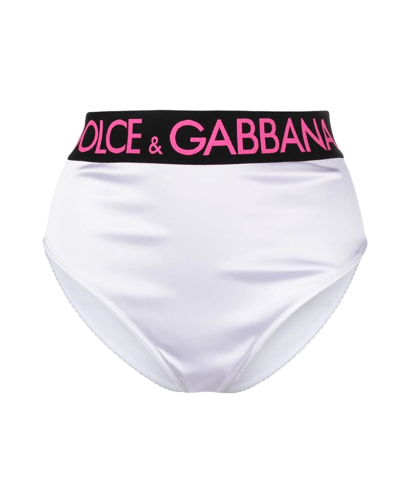 Dolce & Gabbana Slip - White Fuxia