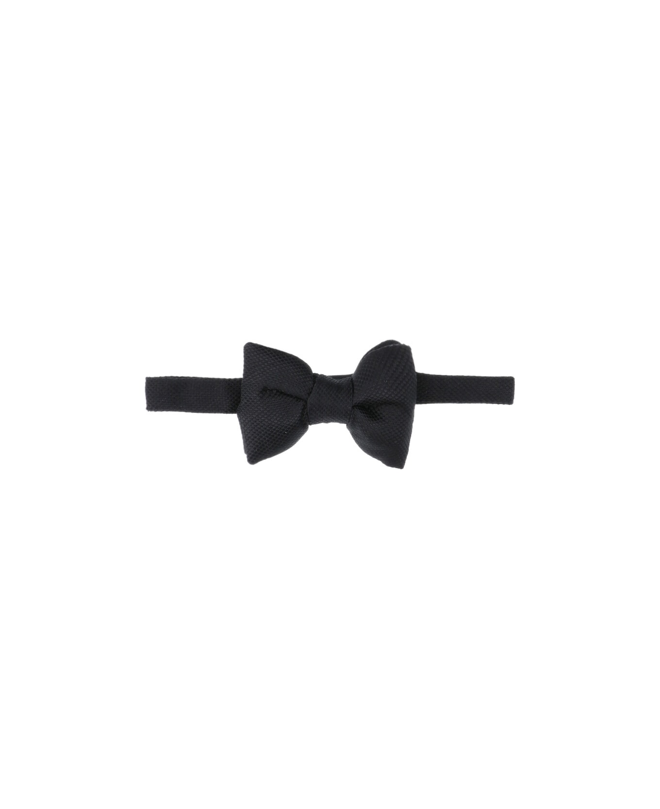 Tom Ford Silk Knotted Bow Tie - Black