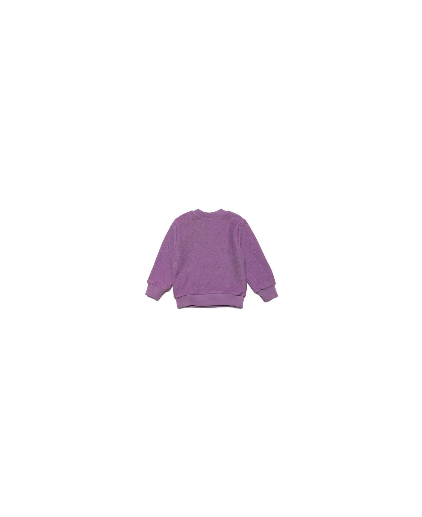 Dsquared2 Sweatshirt With Print - Wisteria ニットウェア＆スウェットシャツ