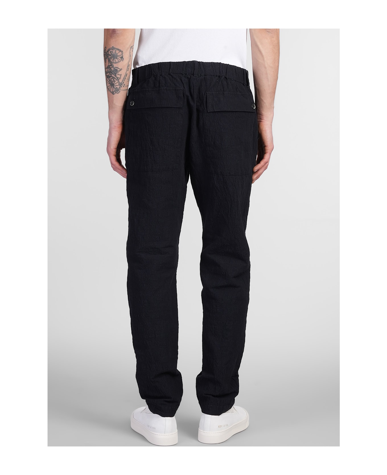 Barena Dosana Pants In Blue Cotton - blue