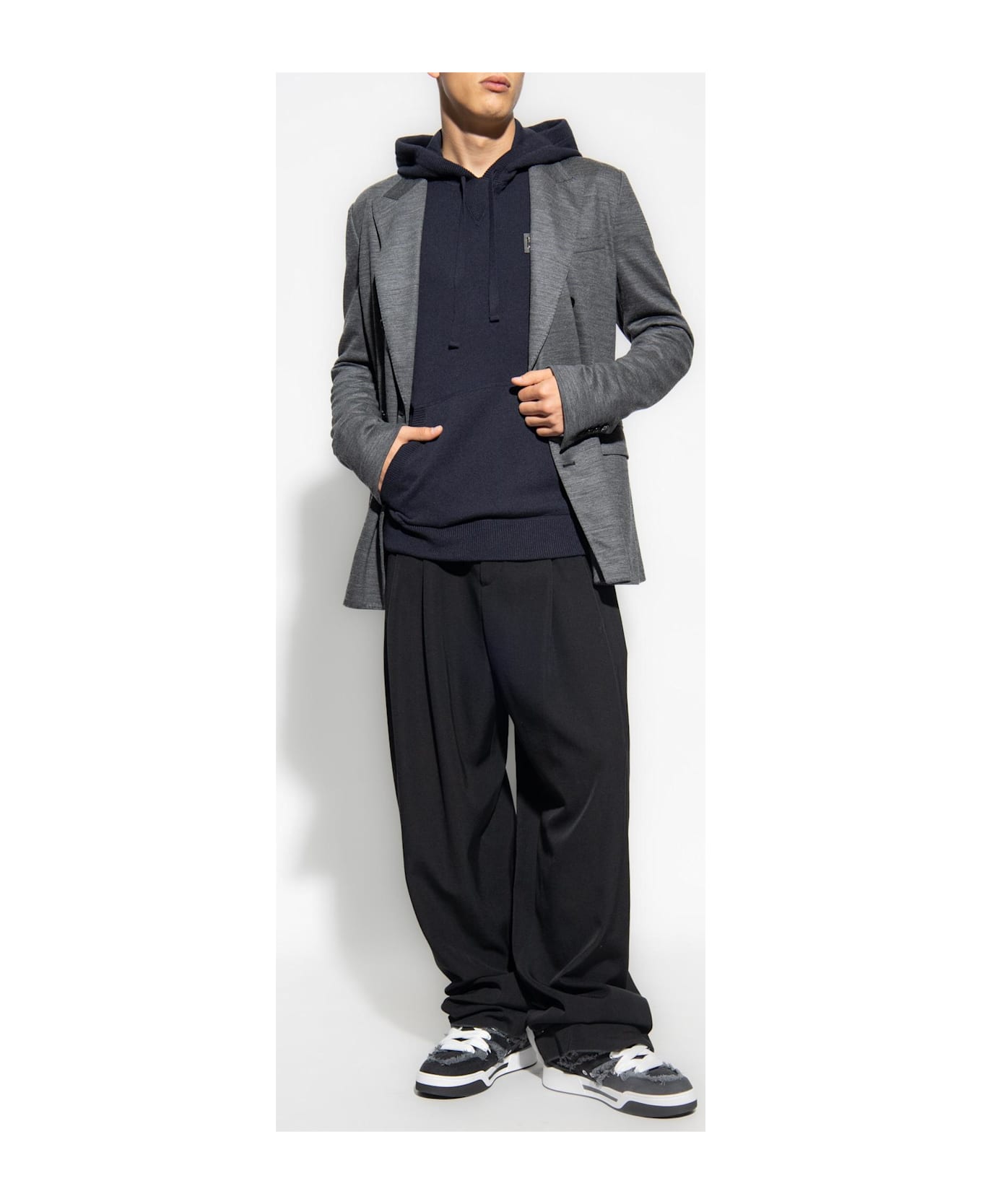 Dolce & Gabbana Wool Sweater - Blue