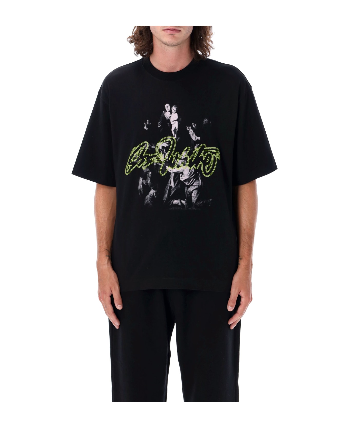 Off-White Script Mary Skate T-shirt - Black Mu