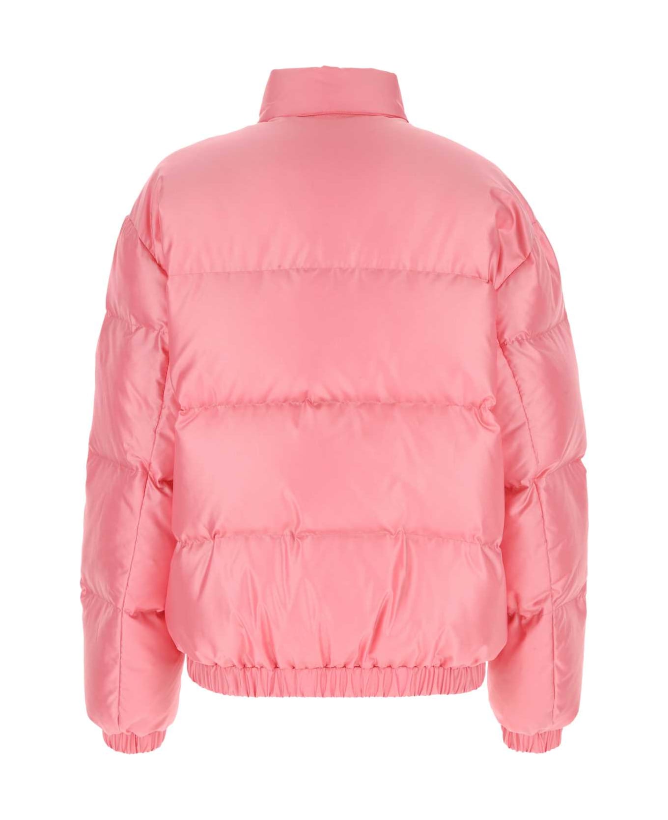 Alessandra Rich Pink Nylon Blend Down Jacket - 1921 ダウンジャケット
