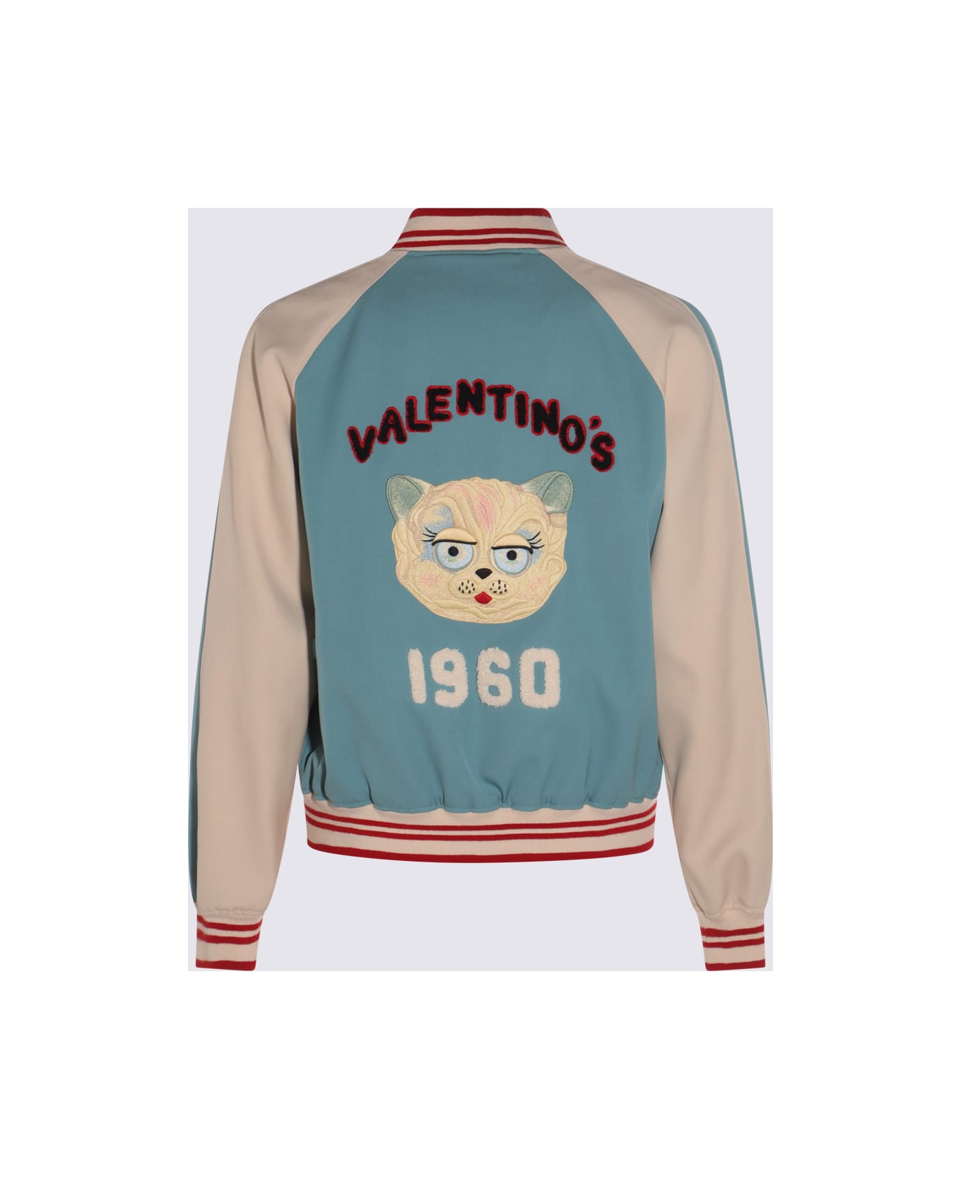 Valentino Multicolor Casual Jacket - Red