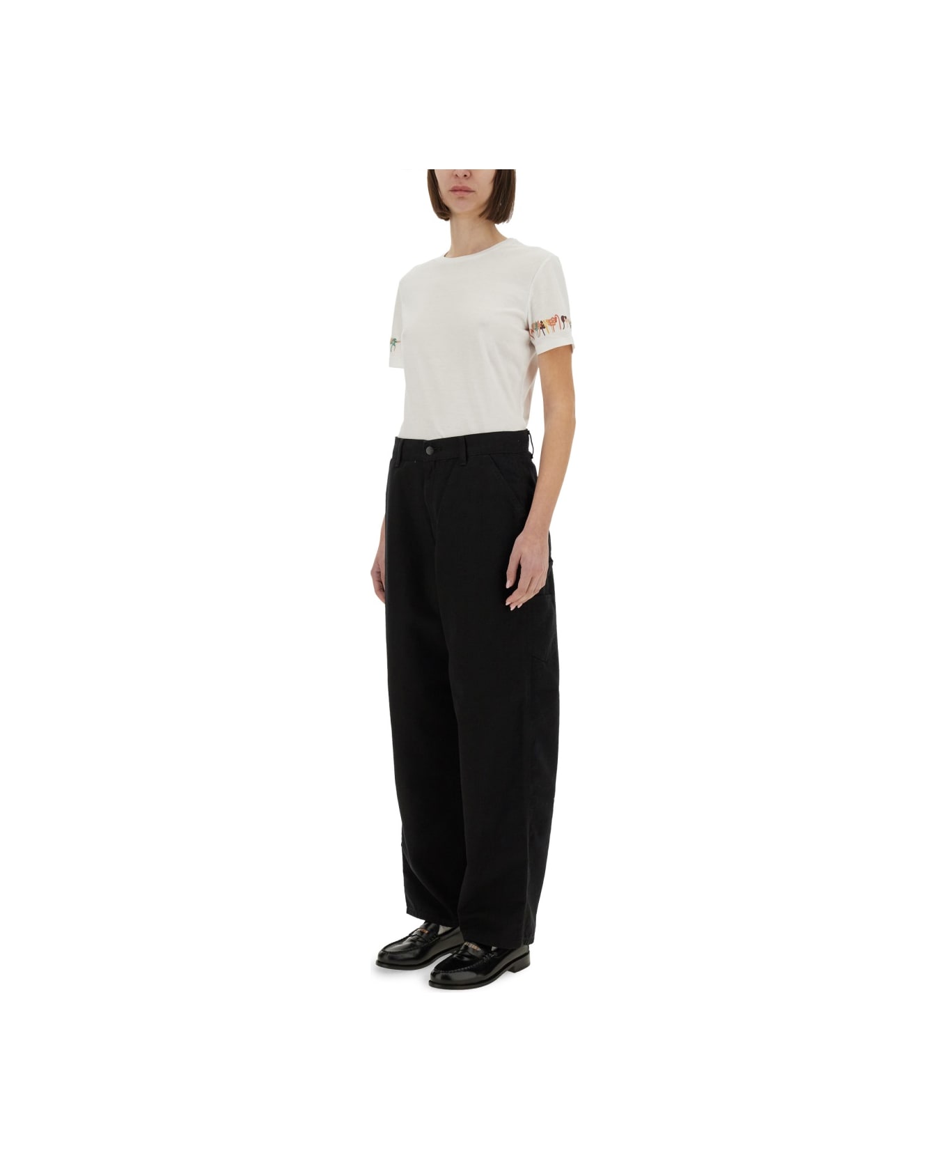 PS by Paul Smith T-shirt With Embroidery - WHITE