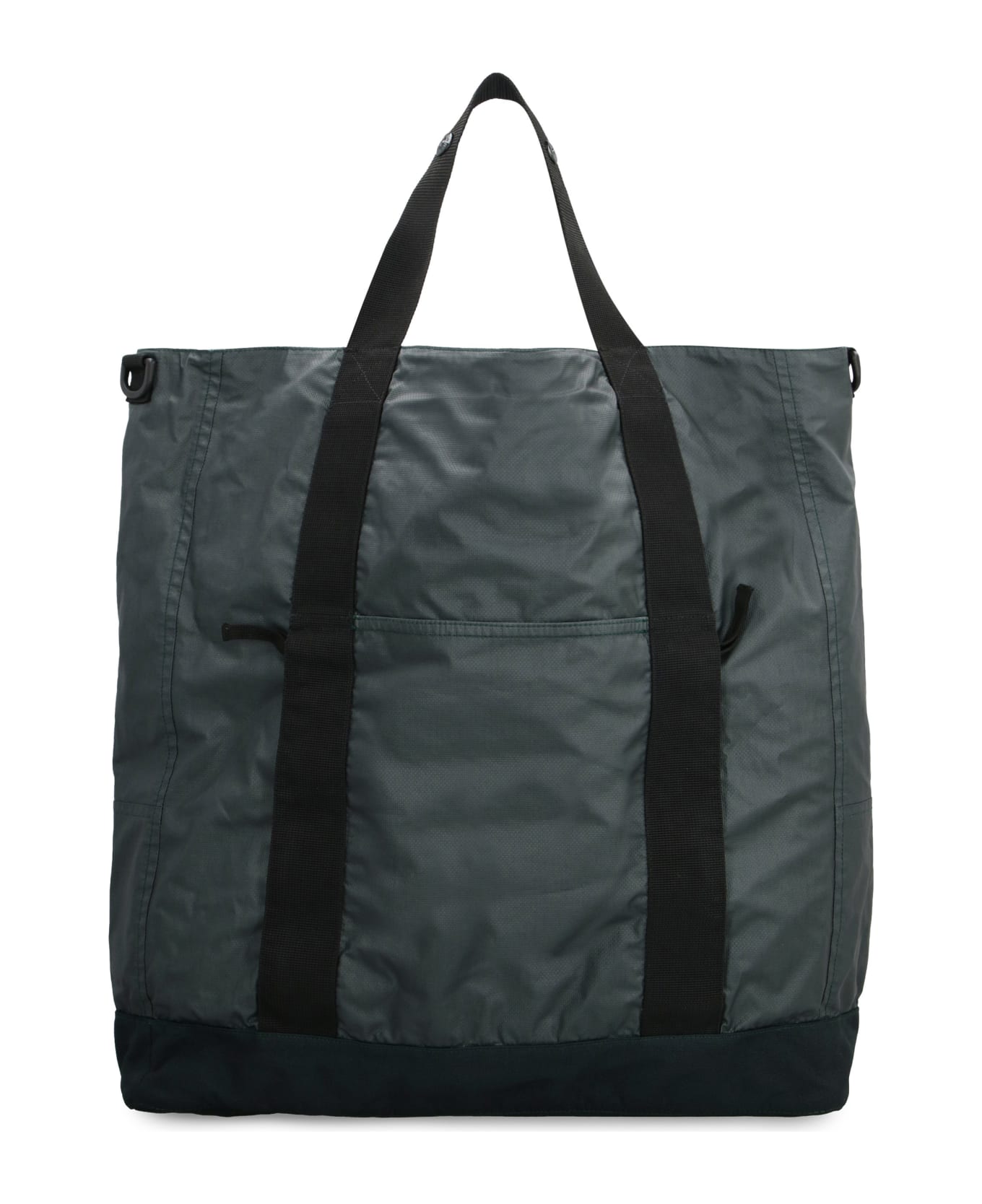 Stone Island Fabric Tote Bag - Bottle green