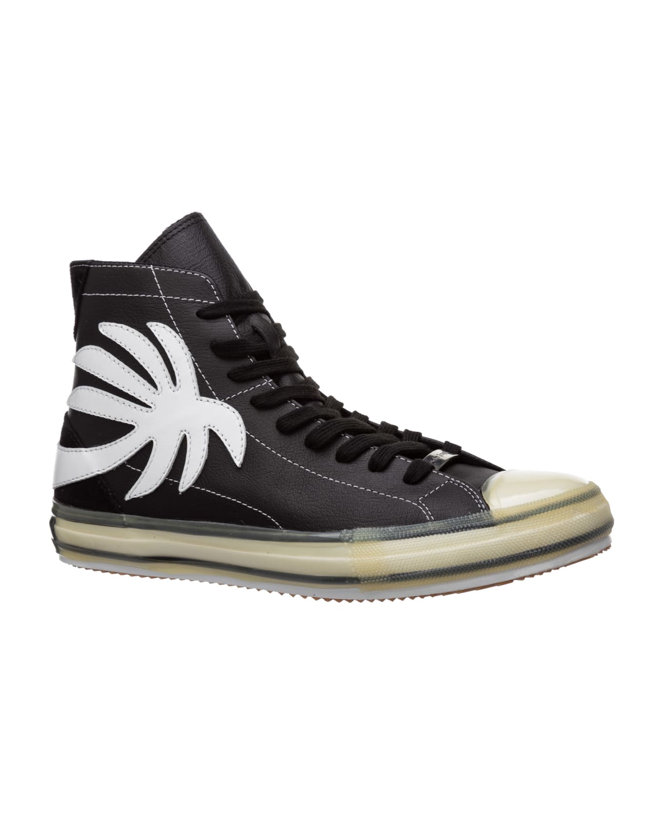 Palm Angels Vulcanized High-top Sneakers - Nero