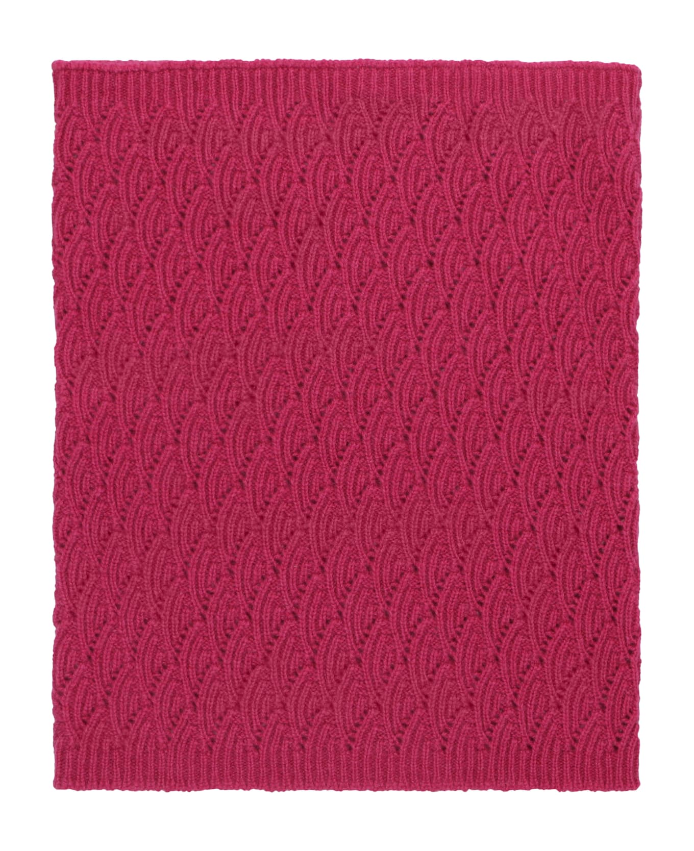 Malo Knit Collar - Fuchsia