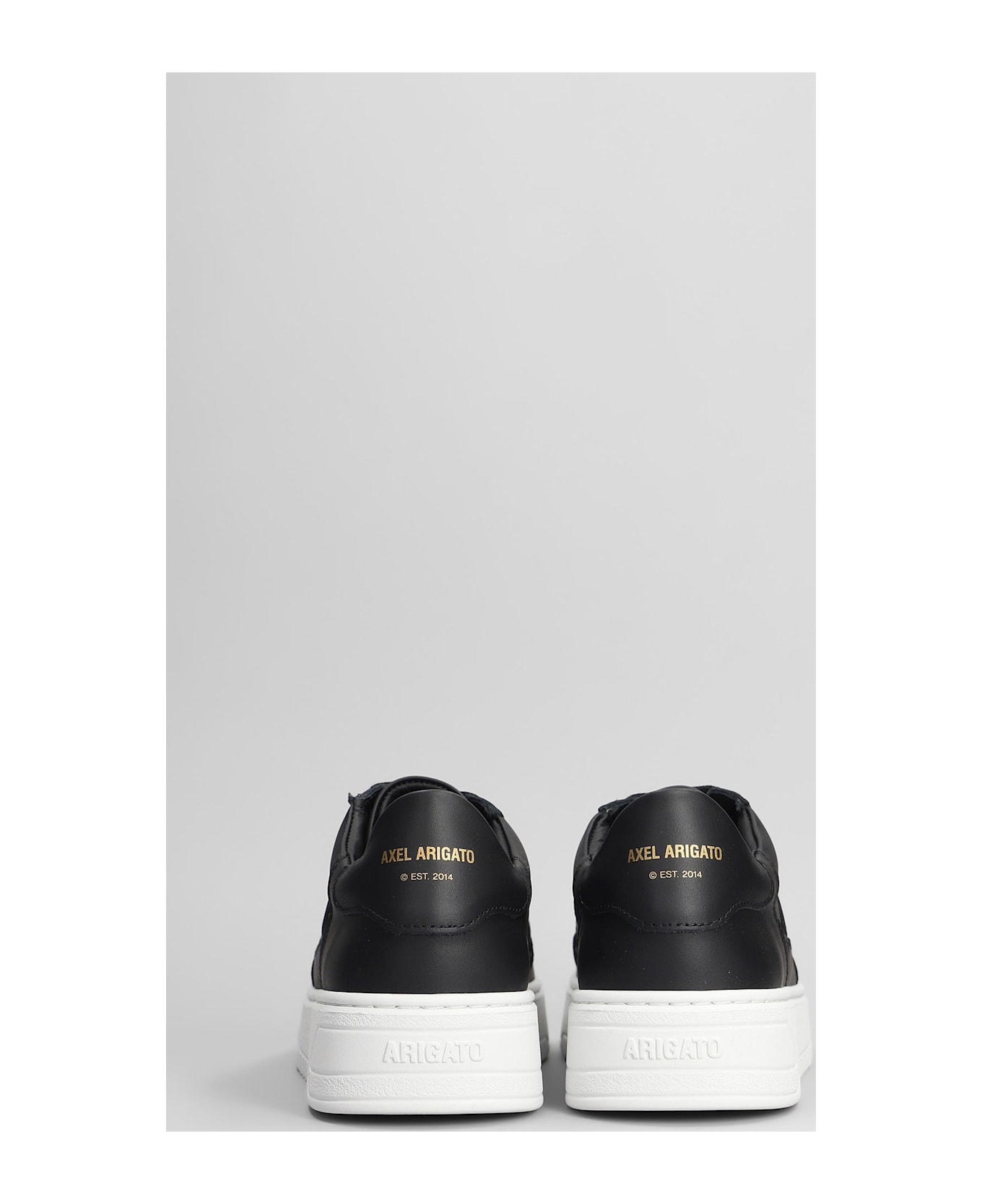 Axel Arigato Orbit Sneakers In Black Leather - black