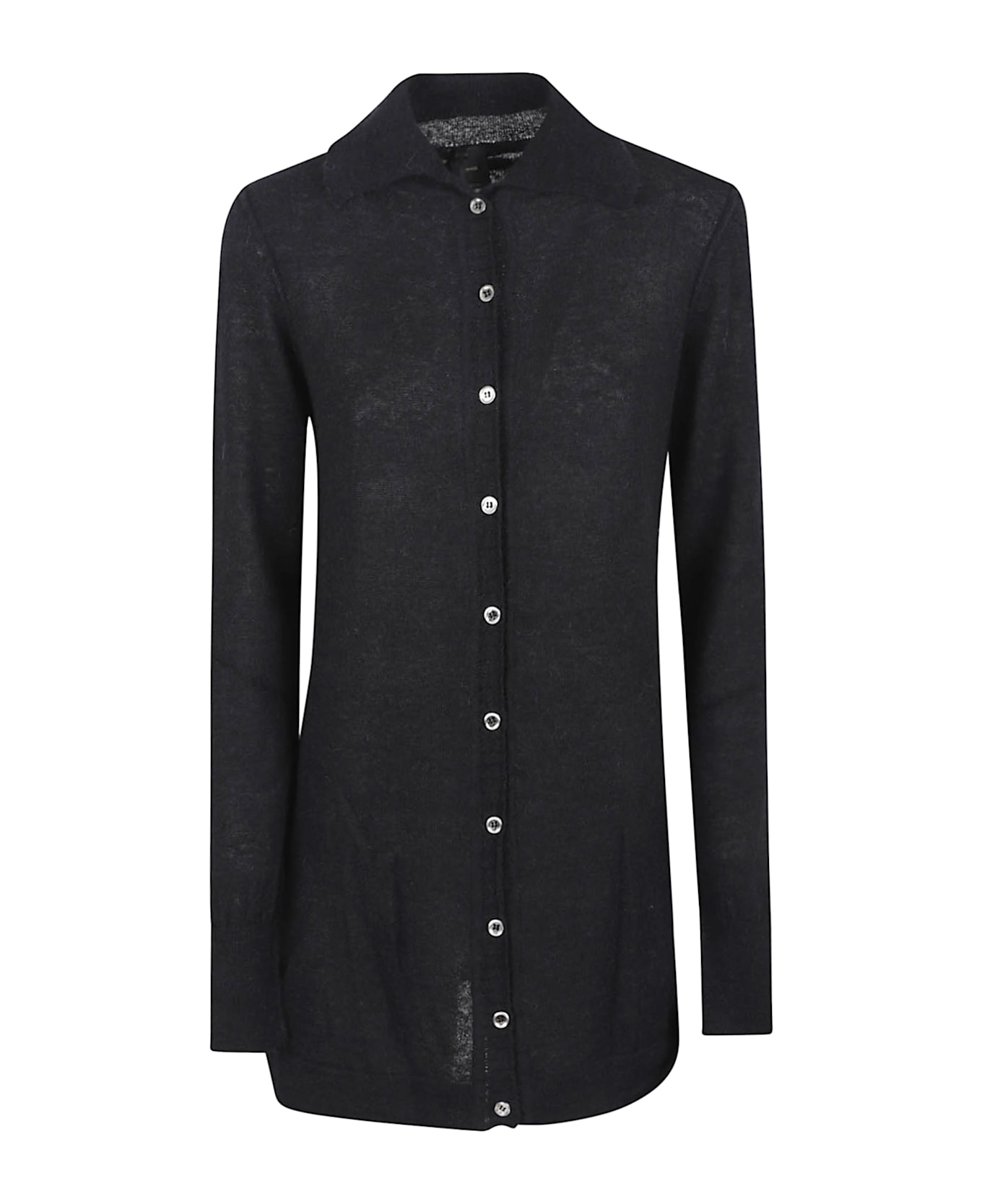 Pinko Sardegna Cardigan Garza Alpaca - Nero Limousine