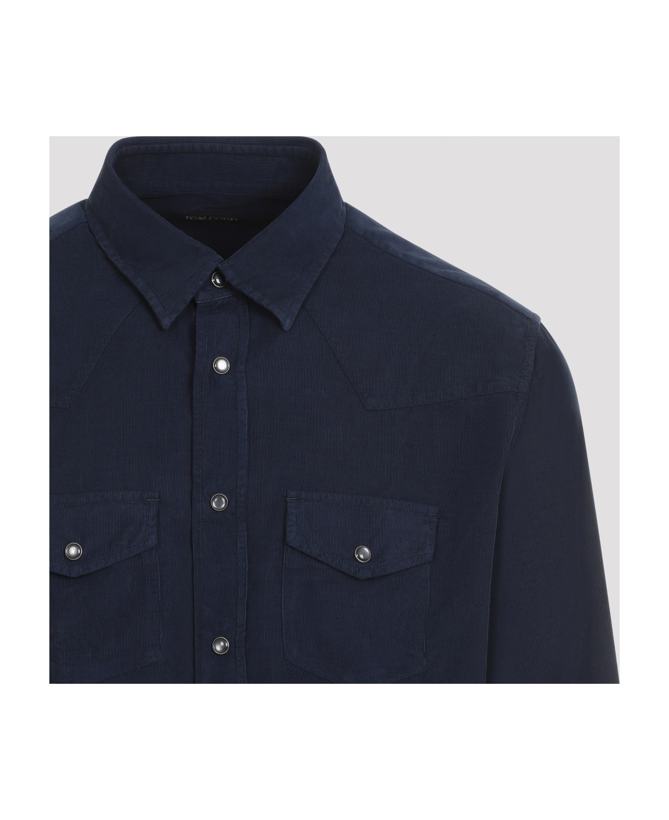 Tom Ford Corduroy Shirt - Indigo