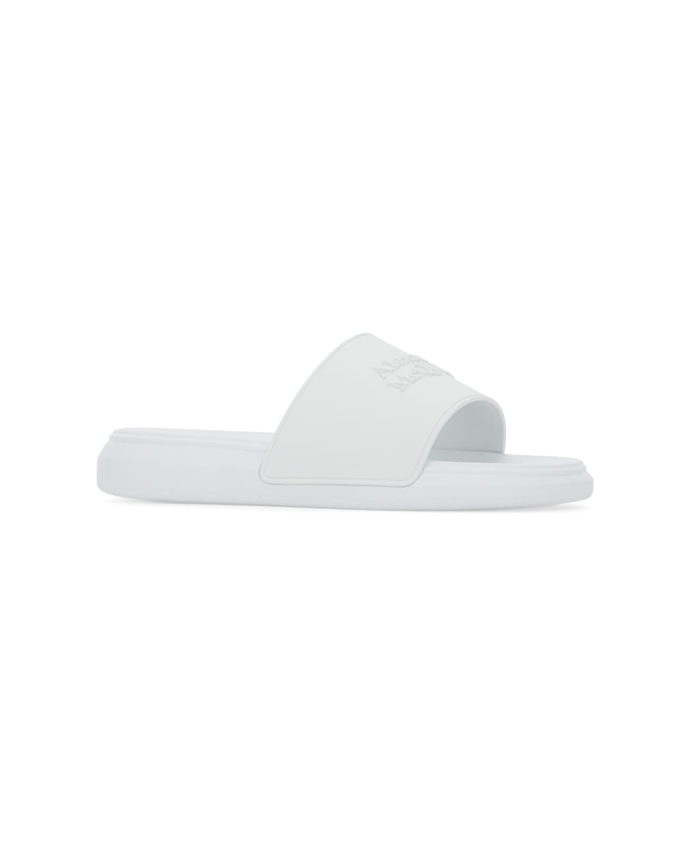 Alexander McQueen Sandal Pool Slide - White