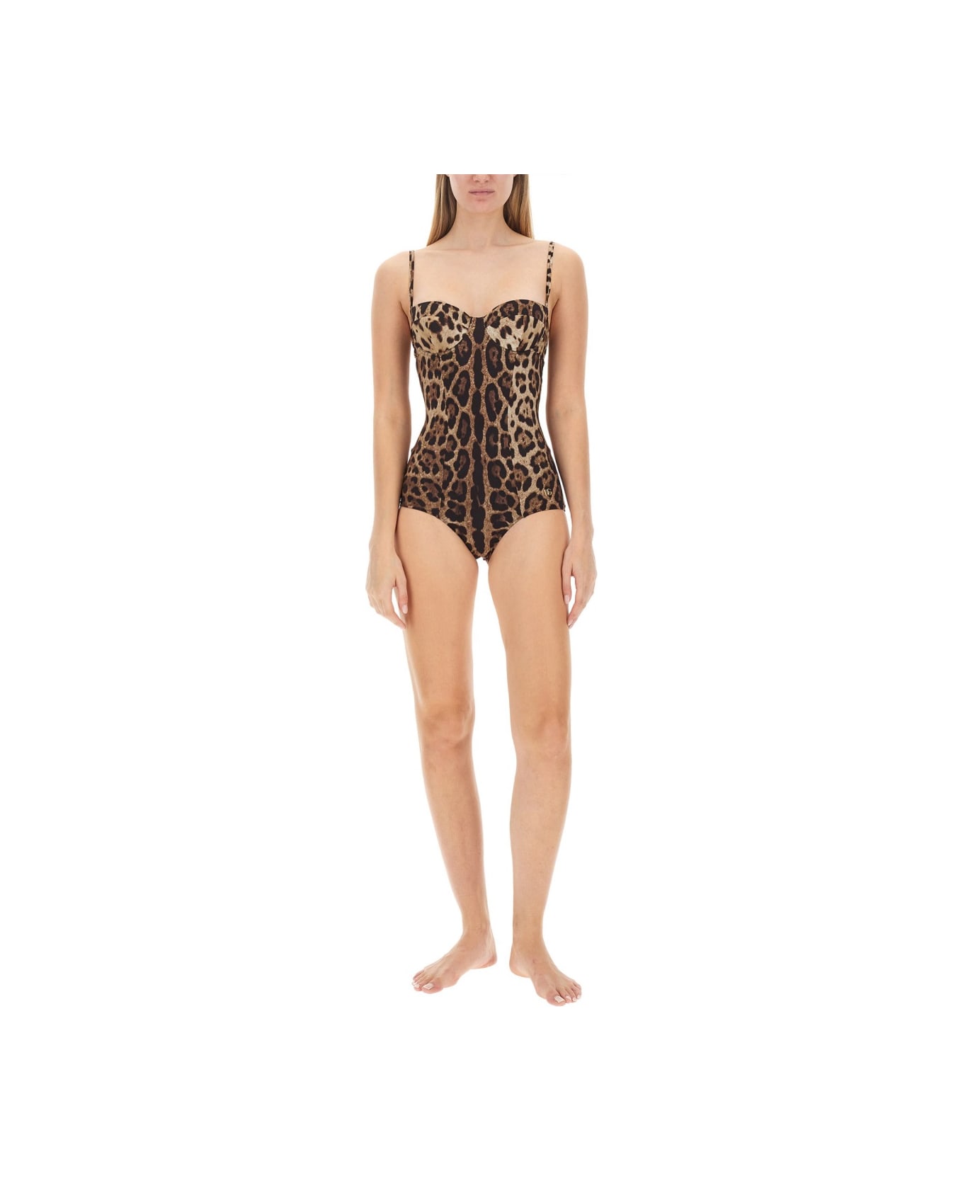 Dolce & Gabbana Costume Intero Animalier - ANIMALIER