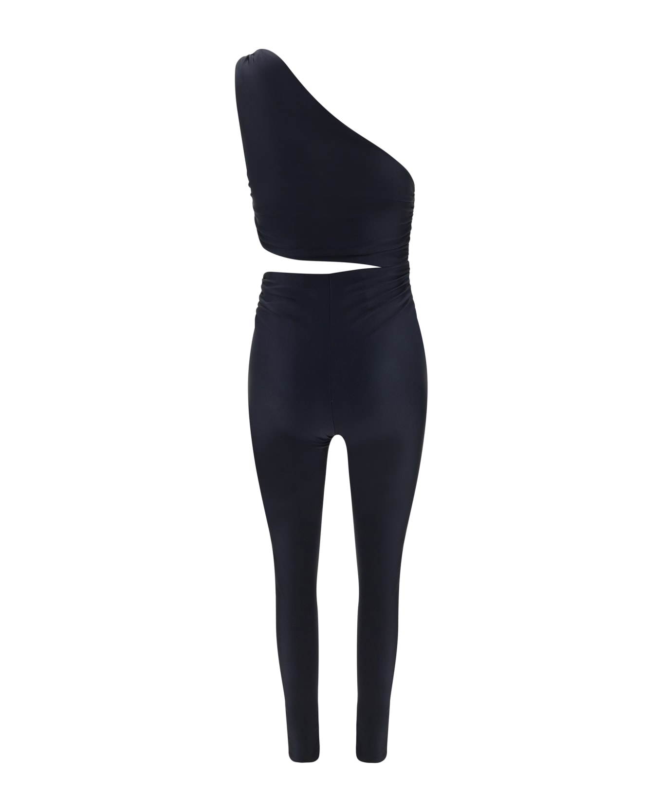 The Andamane Jumpsuit Dress - Black レギンス
