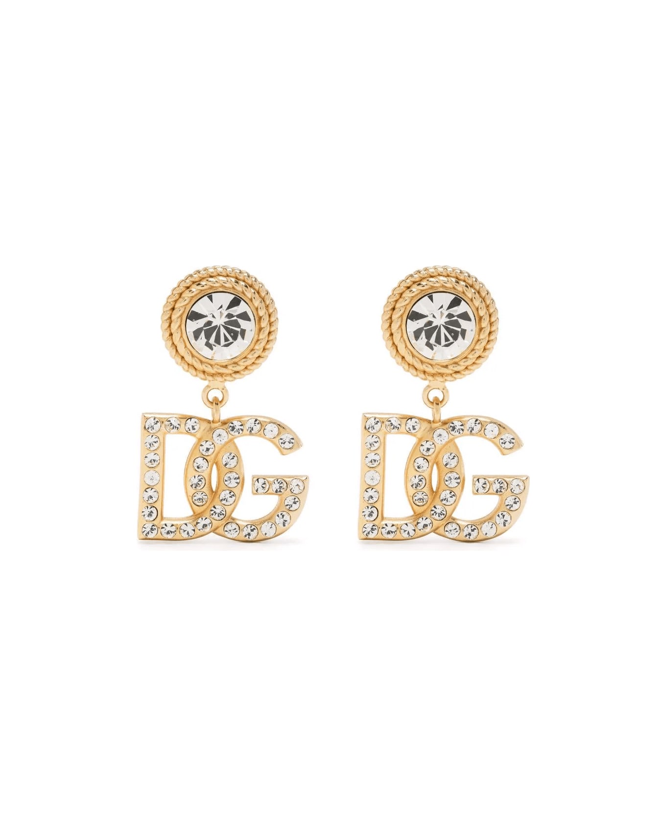 Dolce & Gabbana Orecchini Clips Diva - Oro