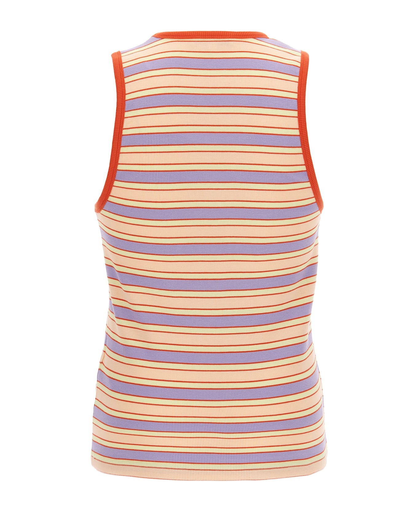 J.W. Anderson Logo Ribbed Tank Top - Multicolor