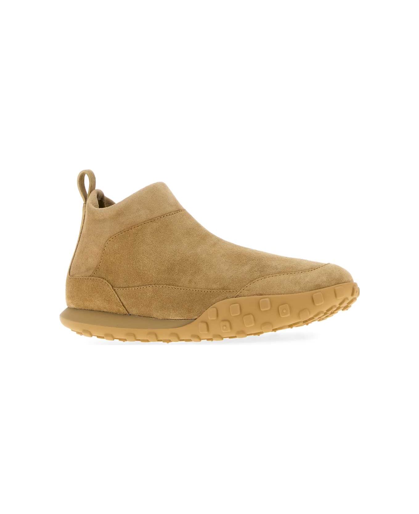 Jil Sander Camel Suede Moon Slip Ons - 235 スニーカー