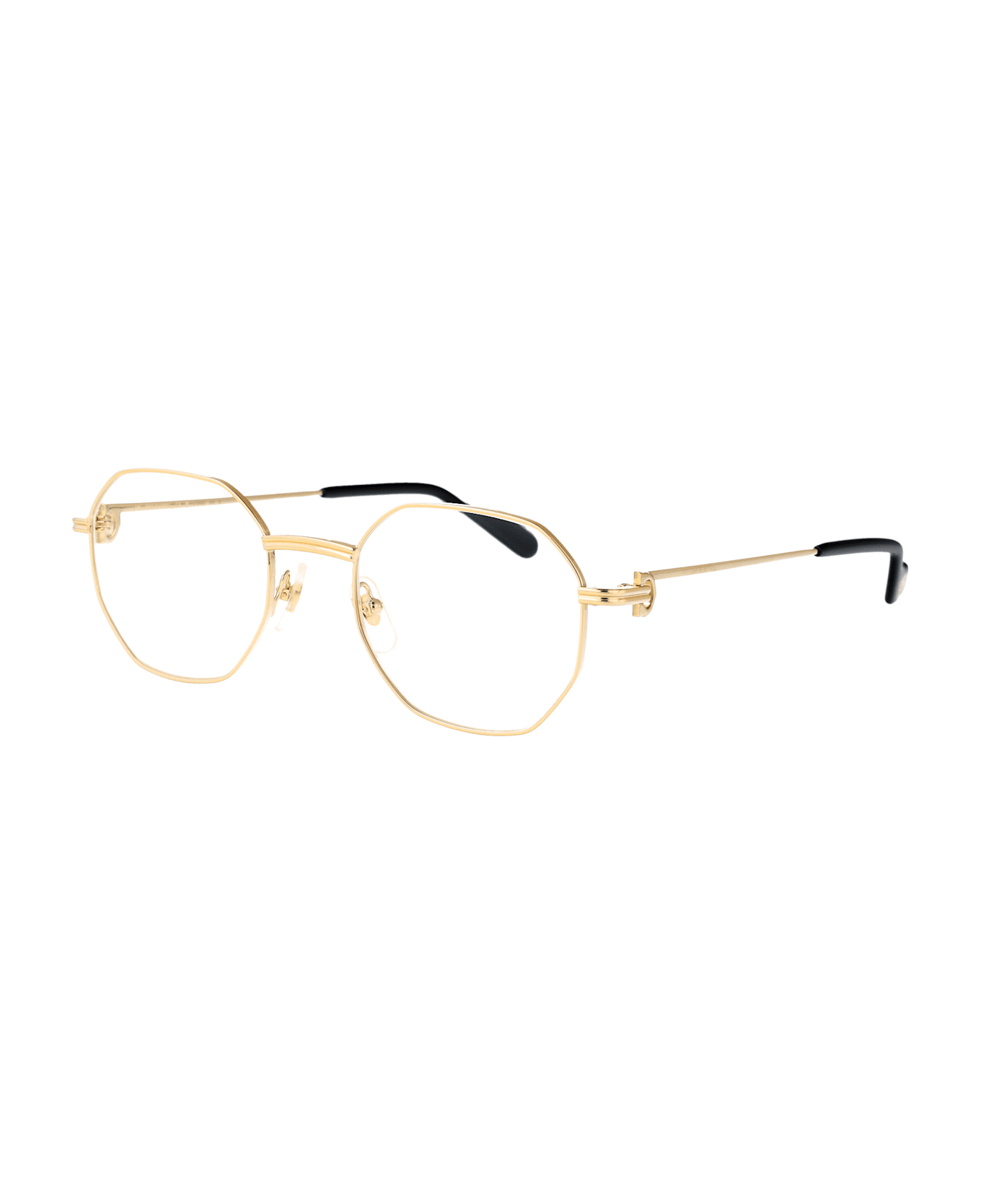 Cartier Eyewear Ct0500o Glasses - GOLD GOLD TRANSPARENT