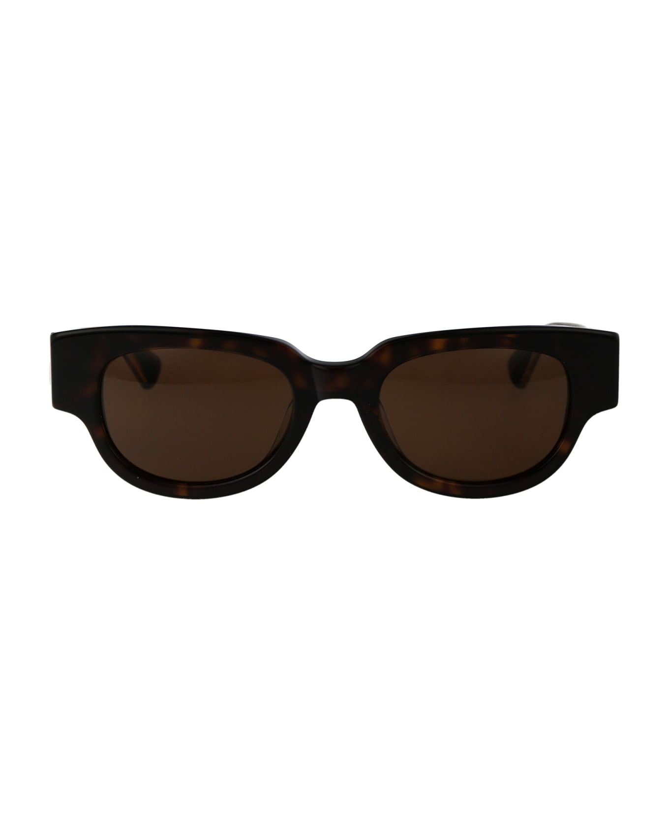 Bottega Veneta Eyewear Bv1278sa Sunglasses - 002 HAVANA CRYSTAL BROWN