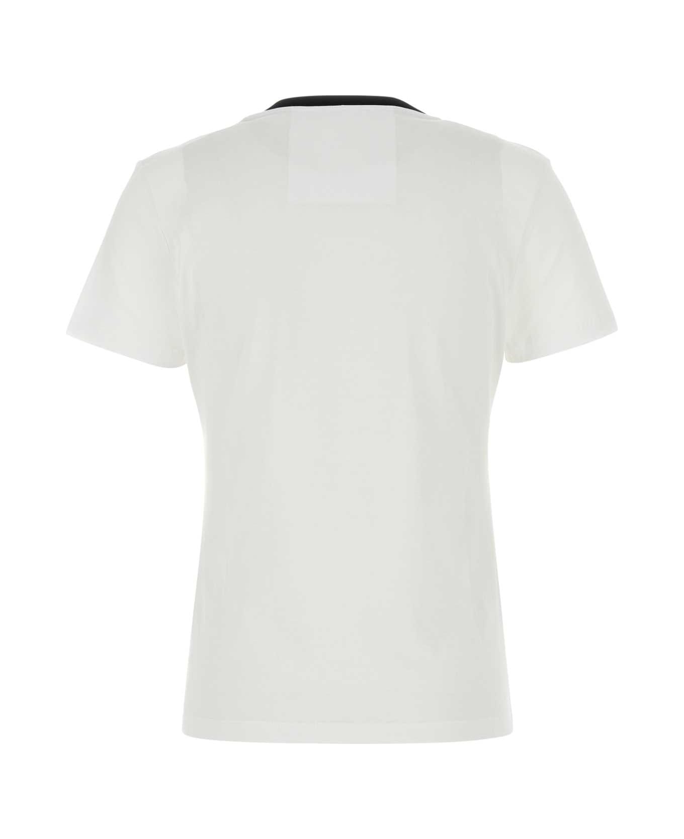 Givenchy White Cotton T-shirt - White