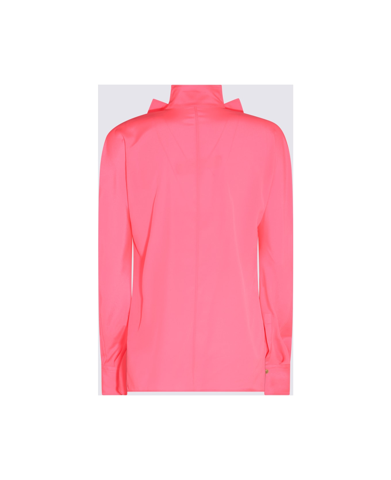 Vivienne Westwood Pink Neon Viscose Stretch Shirt - PINK NEON