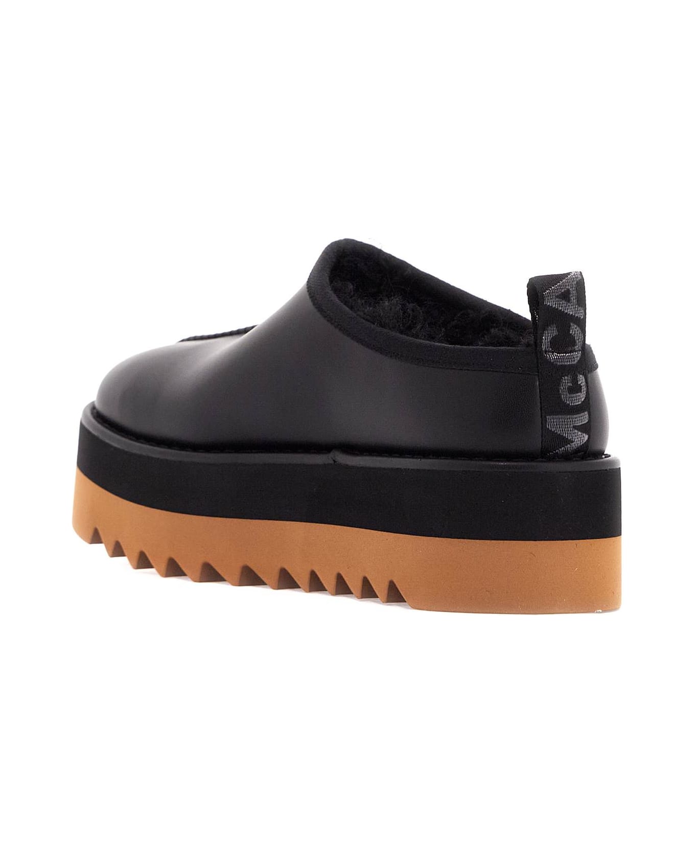 Stella McCartney Black Alter Mat Sneak Elyse Slippers - Black