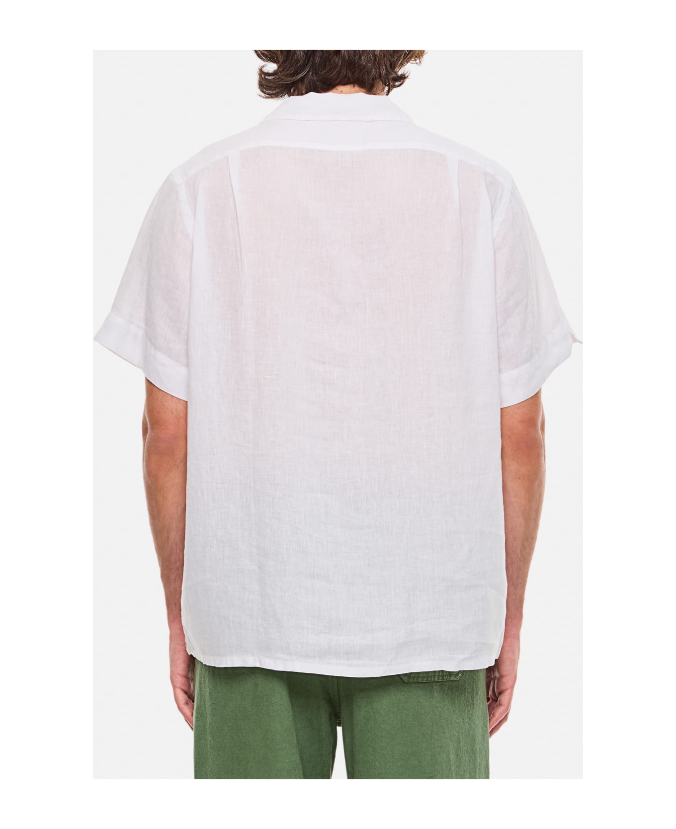 Polo Ralph Lauren Linen Sport Shirt - White