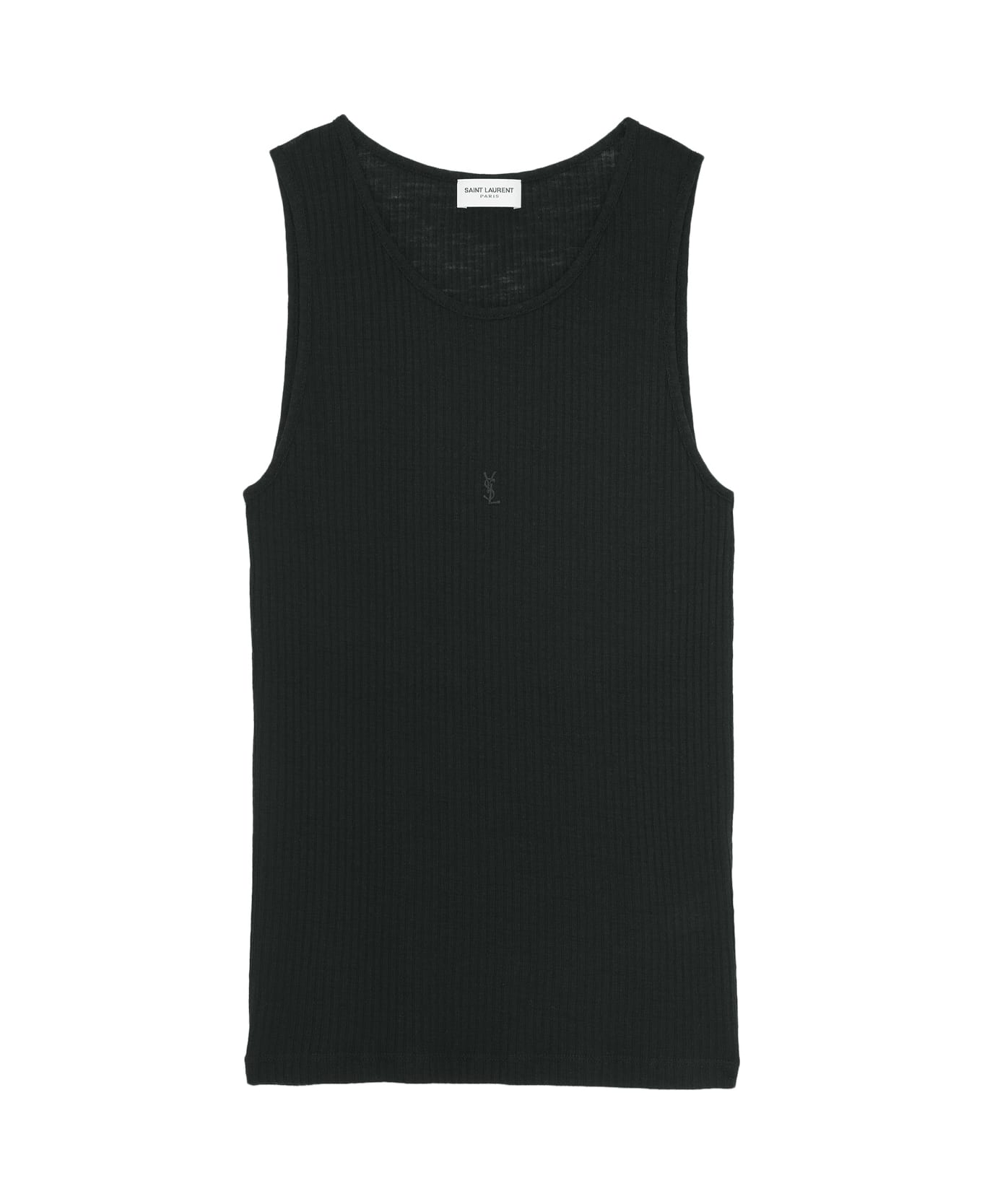 Saint Laurent Tank Top - BLACK