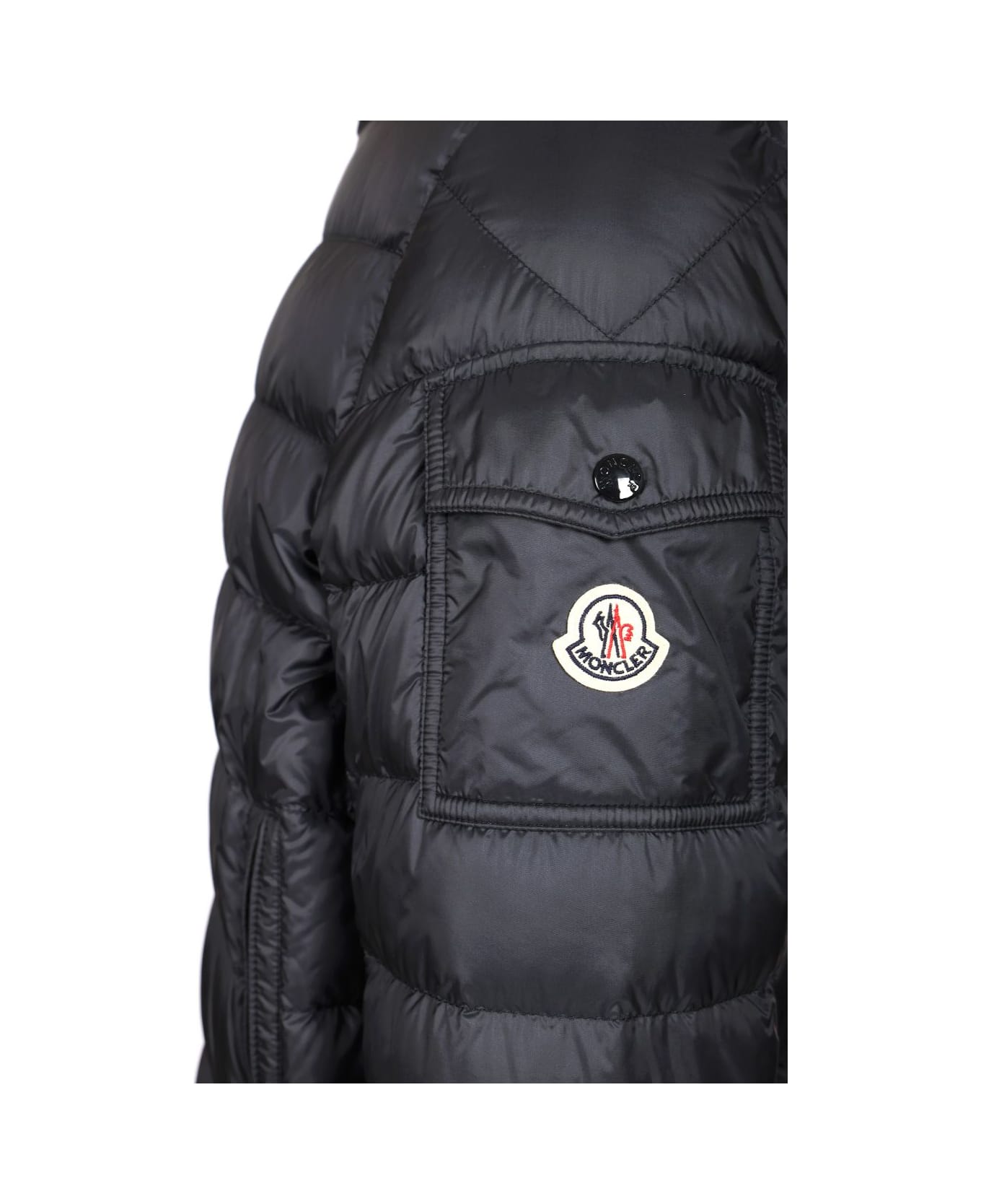 Moncler Short Down Jacket 
najan
 - BLUE