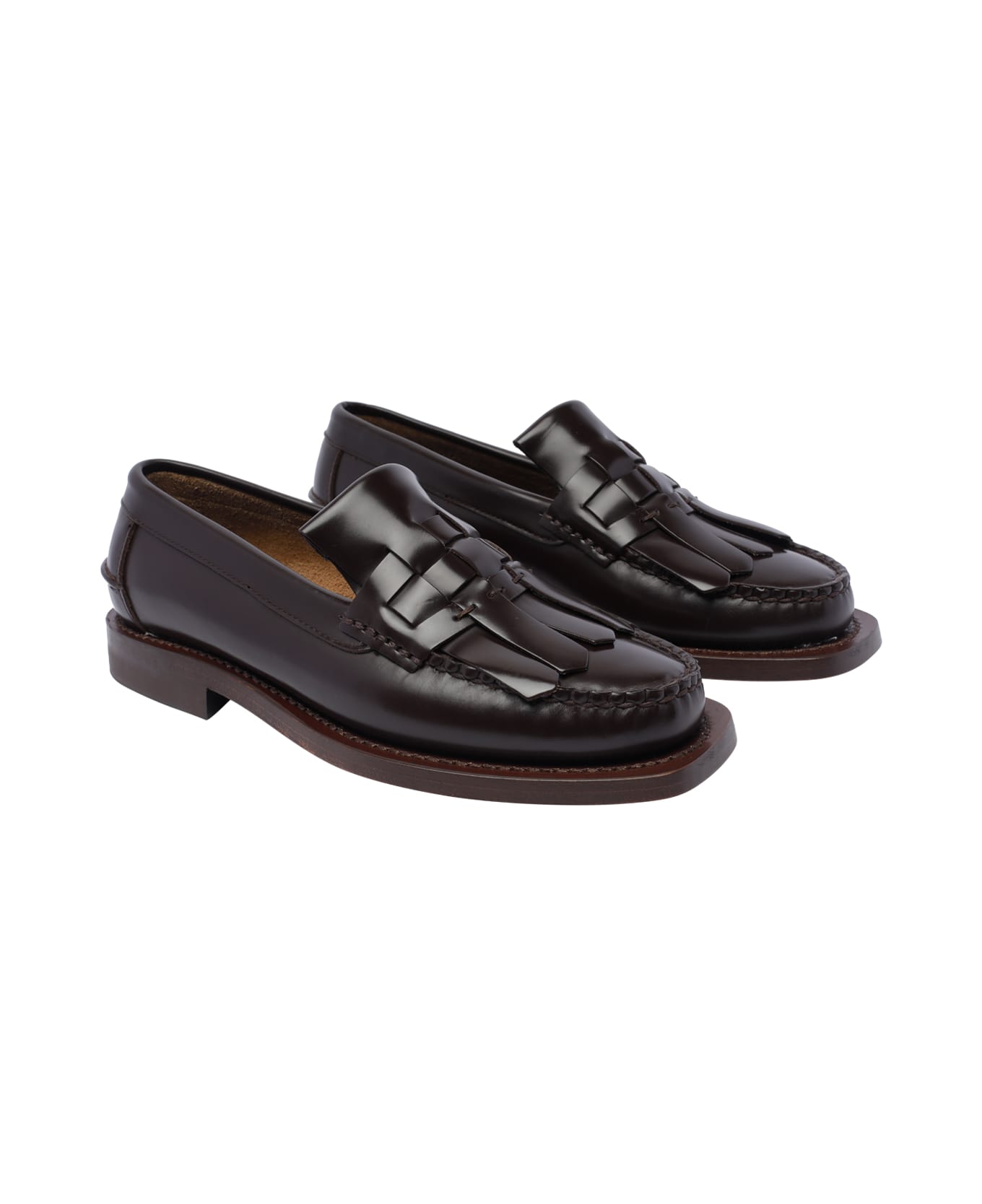 Hereu Slip On Loafers - Black