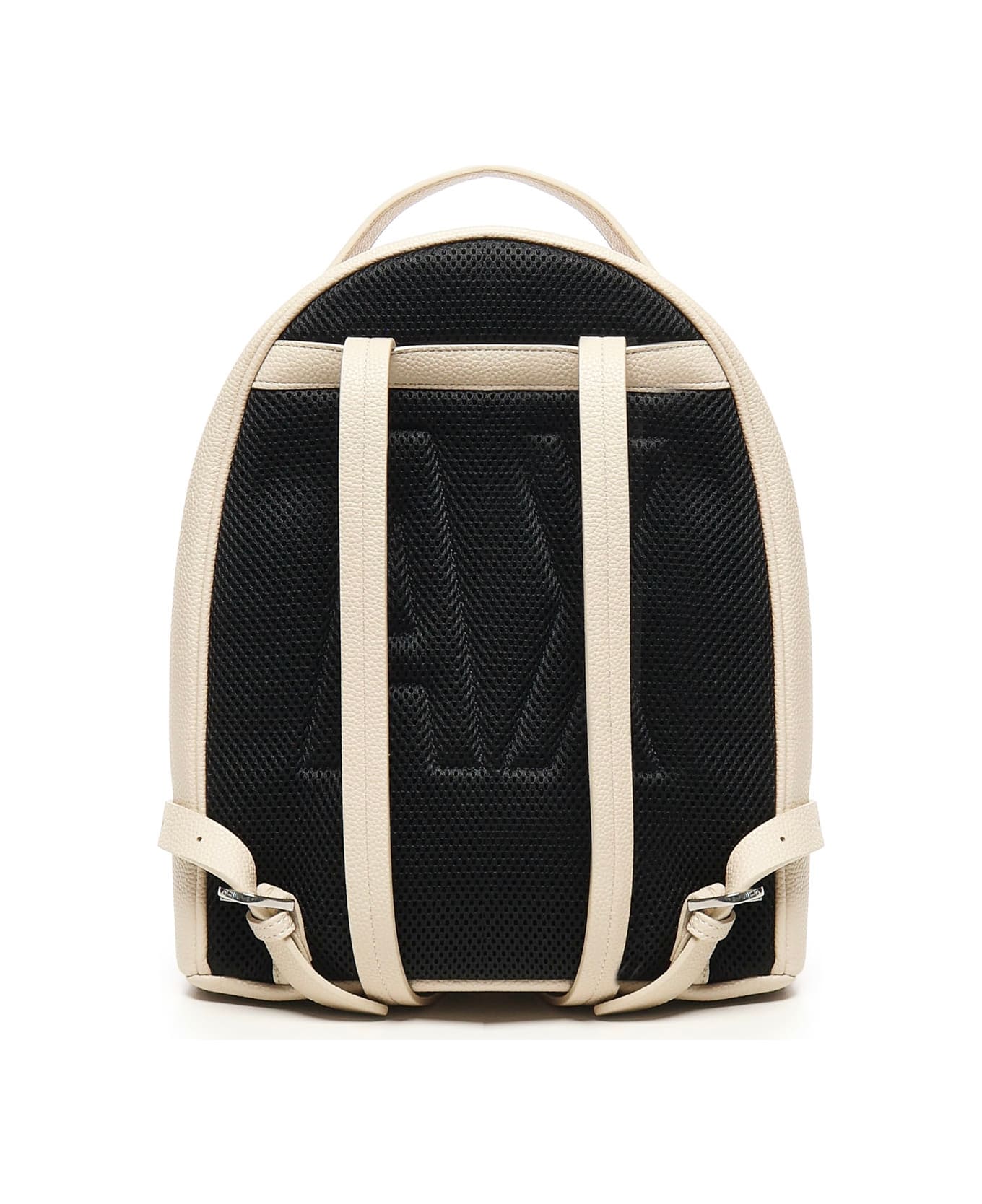 Armani Exchange Wave Backpack With Logo - White