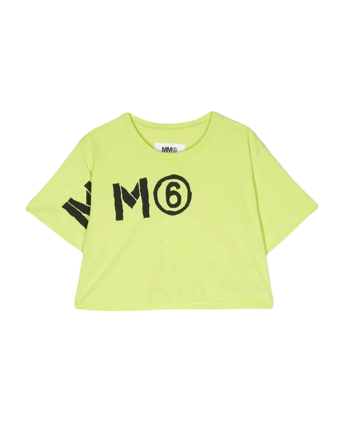 MM6 Maison Margiela Green T-shirt Unisex - Verde