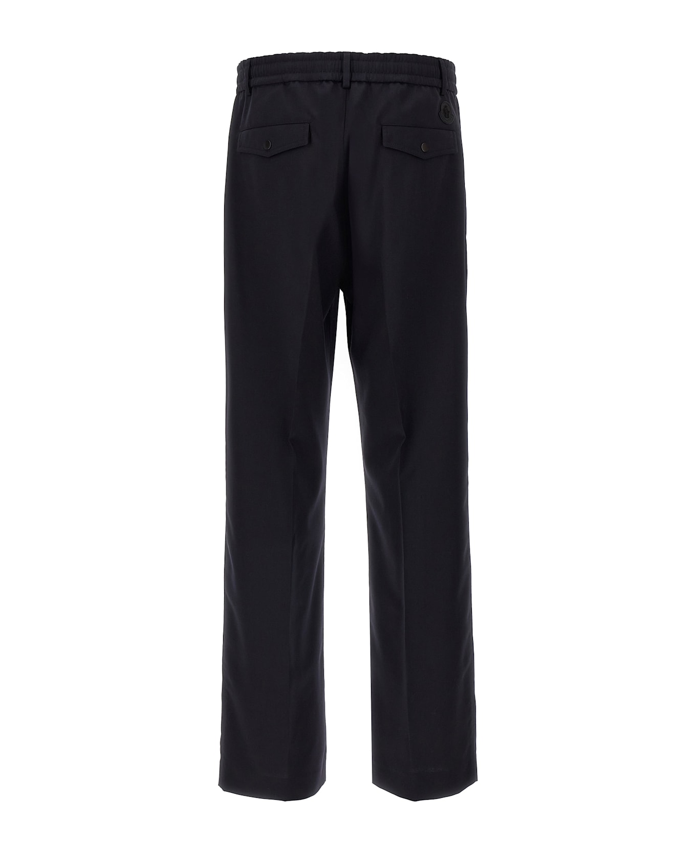 Moncler Gabardine Trousers - Blue