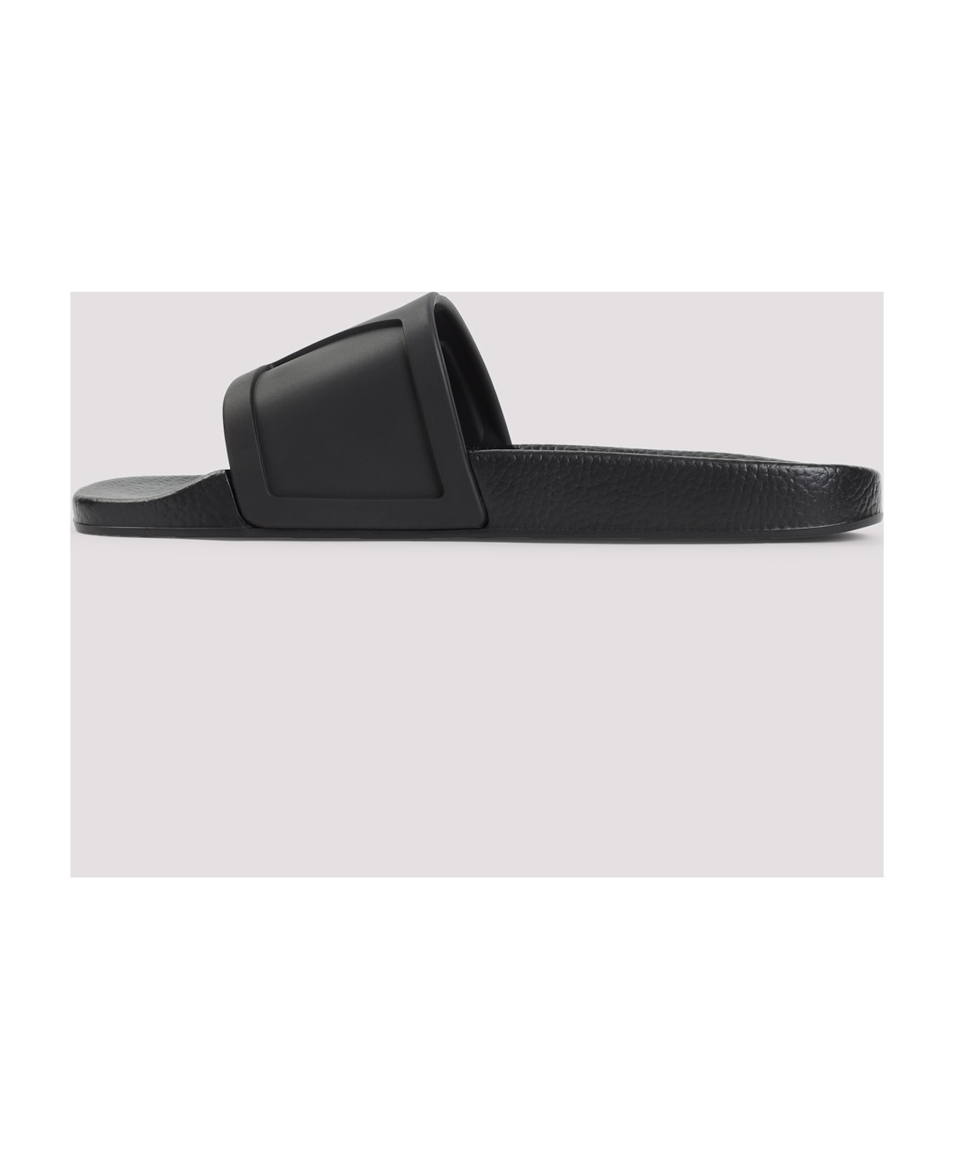 Valentino Garavani Pool Slide Coolside Slippers - No Nero