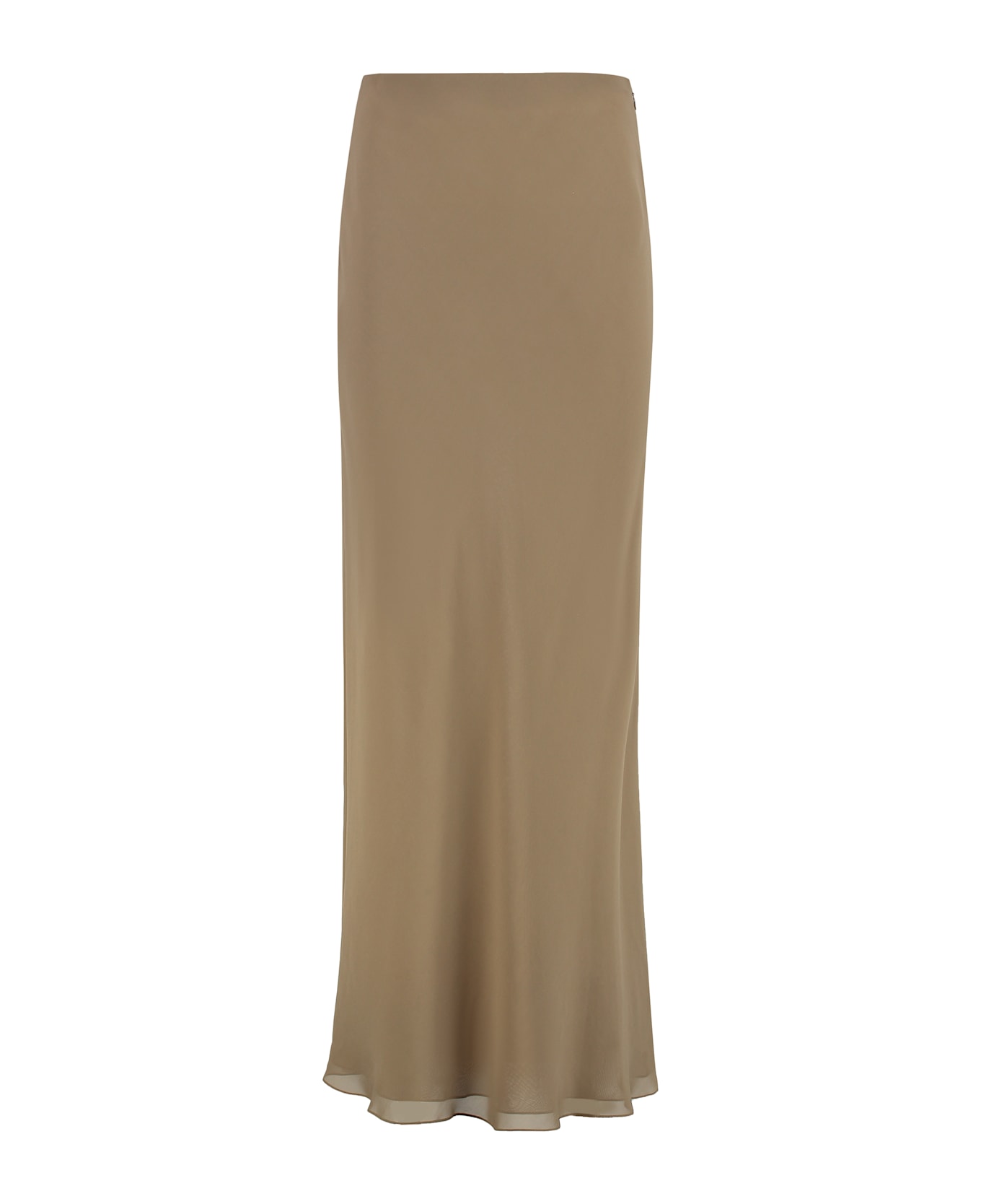 Khaite Silk Skirt - Beige