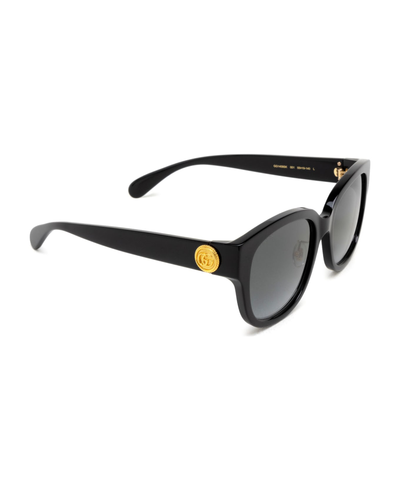 Gucci Eyewear Gg1409sk Black Sunglasses - Black