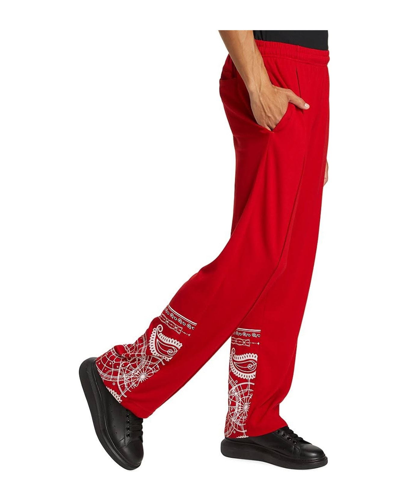Marcelo Burlon County Of Milan Track Pants - Red