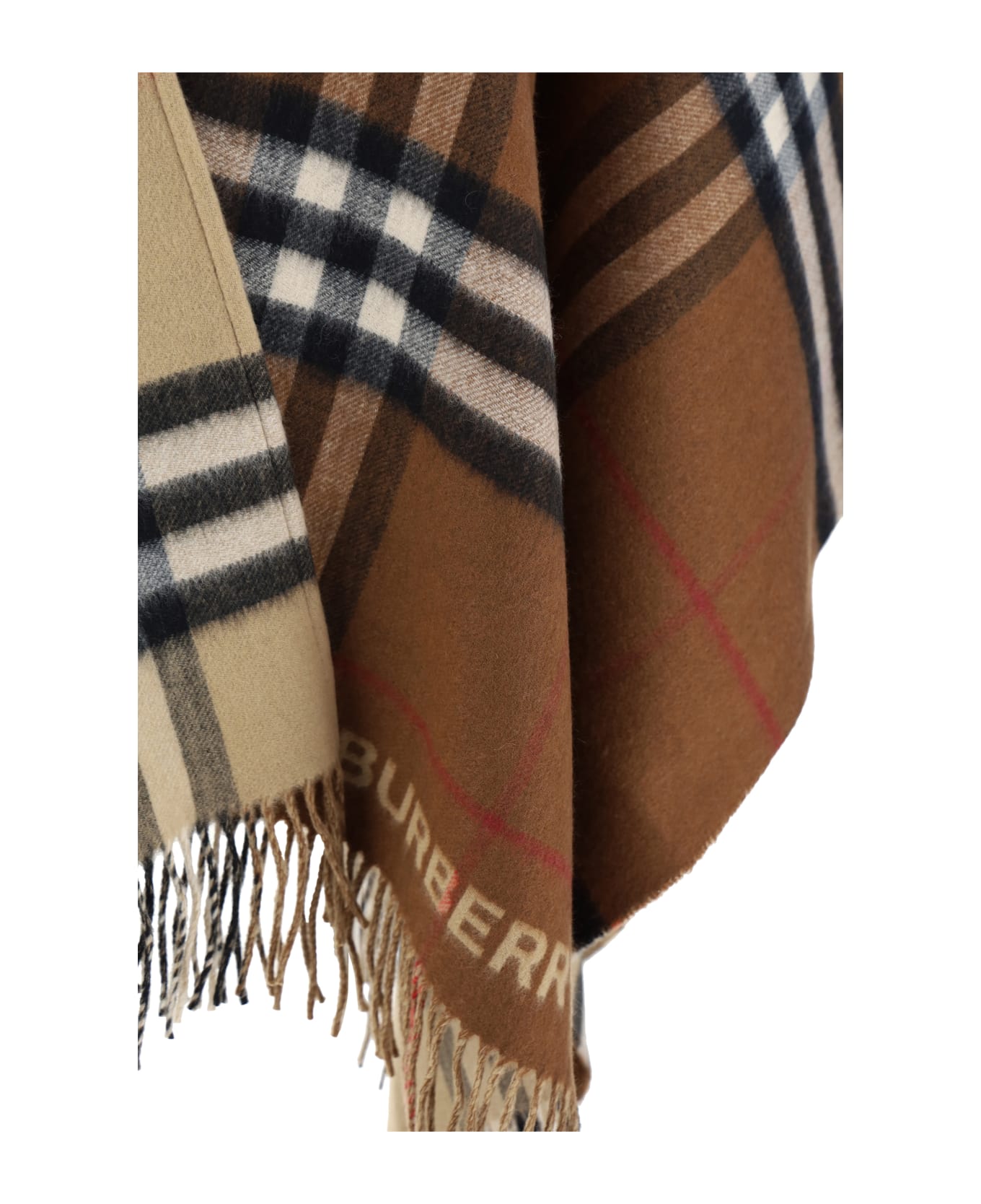 Burberry Cape - Arc Beg/drk Bir Brwn 帽子