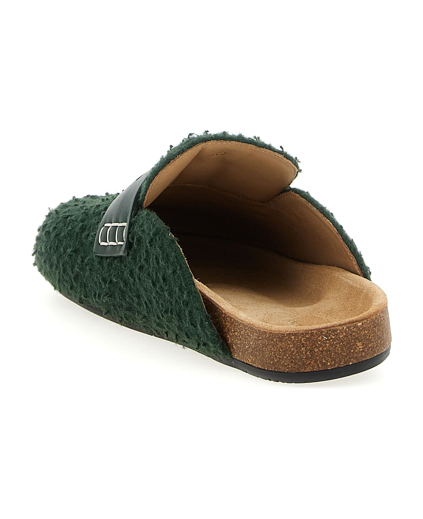 J.W. Anderson 
felt Loafer
 Mules - Green