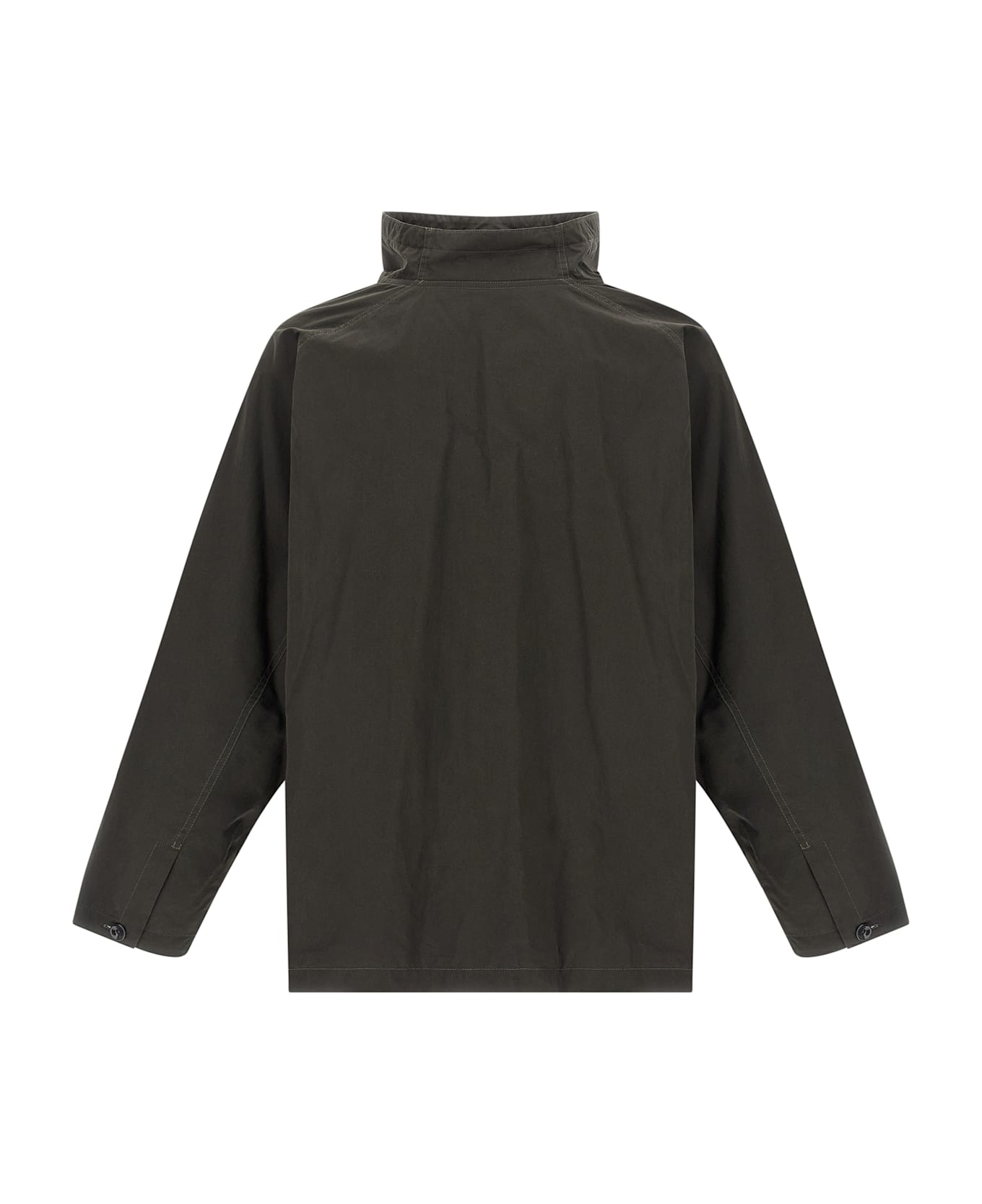 Lemaire 'funnel Neck Vareuse' Sweater - Brown