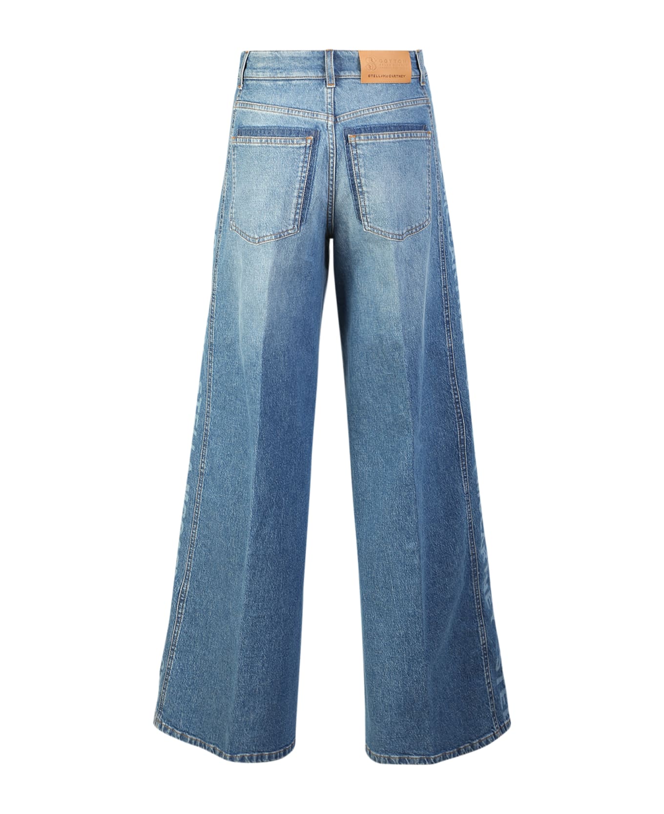 Stella McCartney Wide-leg Jeans - Blue デニム