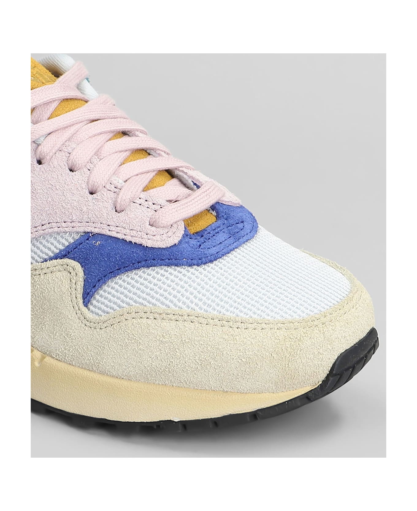 Nike Air Max 1 87 Prm Sneakers In Multicolor Suede And Fabric - multicolor