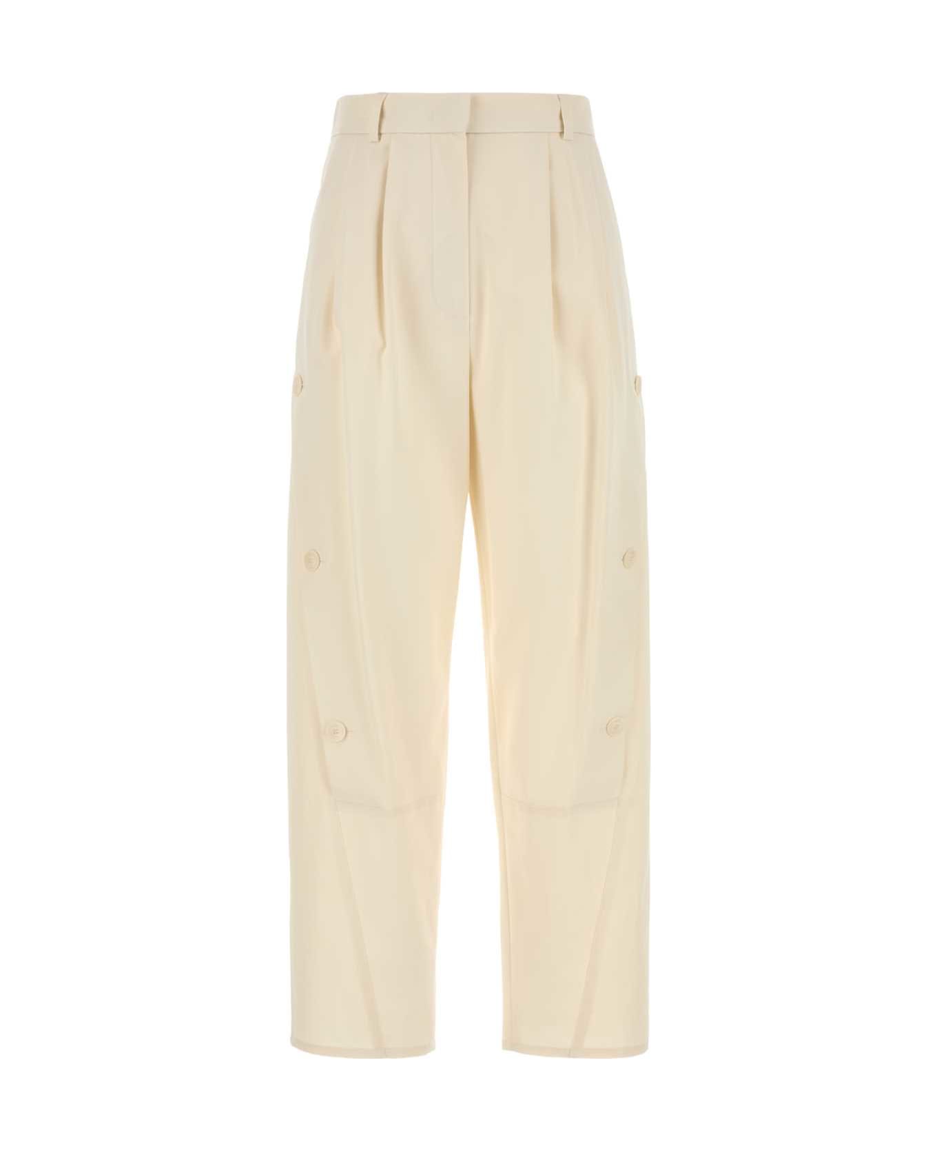 パンツ MAX MARA Ivory Cotton Duomo Pant Max Mara Ivory Cotton Duomo Pant Max Mara