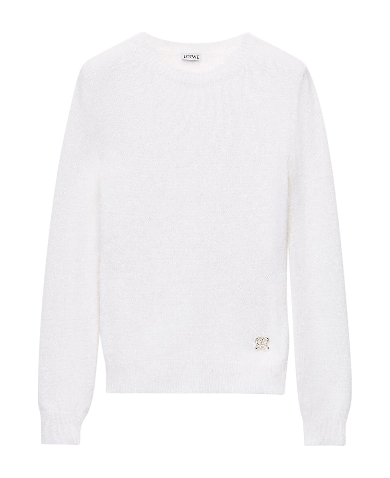 Loewe Sweater - OPTIC WHITE ニットウェア