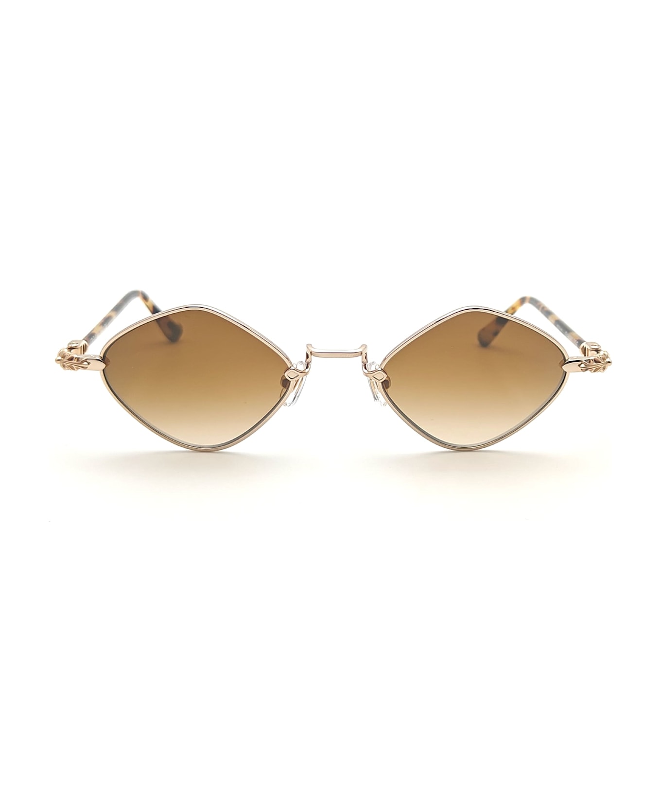 Chrome Hearts Diamond Dog - Gold / Tokyo Tortoise Sunglasses - gold/tortoise