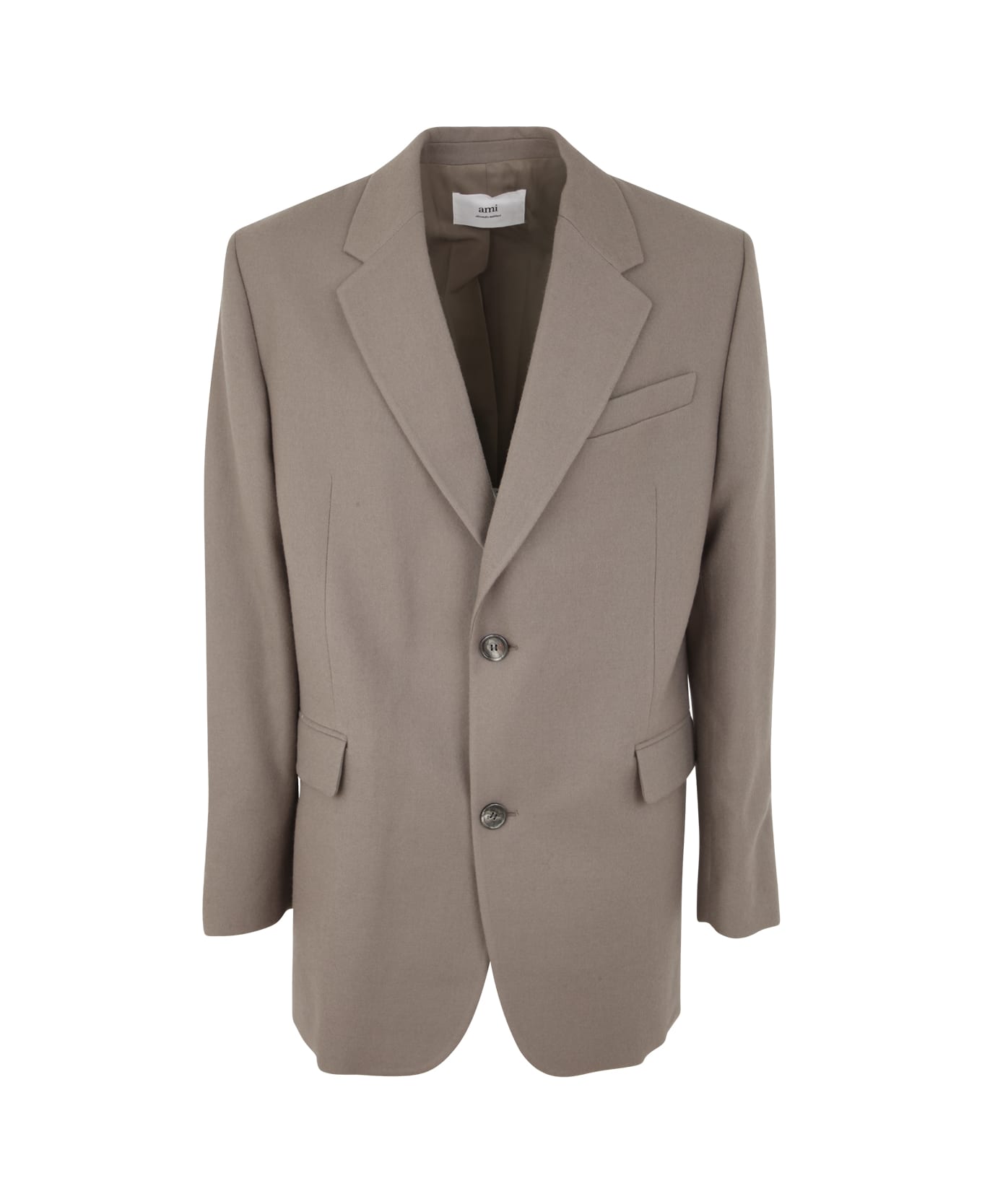 Ami Alexandre Mattiussi Two Buttons Jacket - Taupe