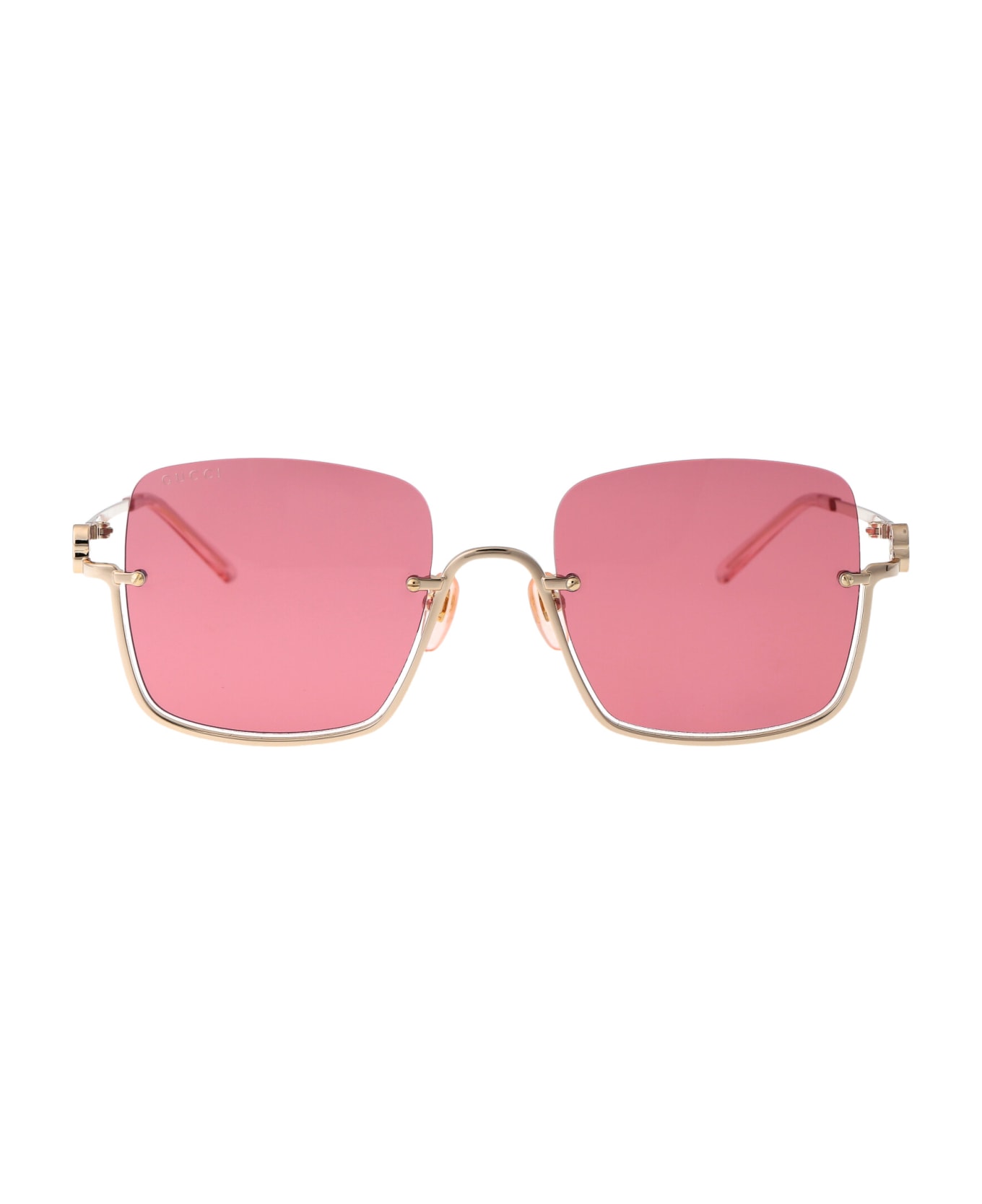 Gucci Eyewear Gg1279s Sunglasses - 003 GOLD GOLD RED サングラス