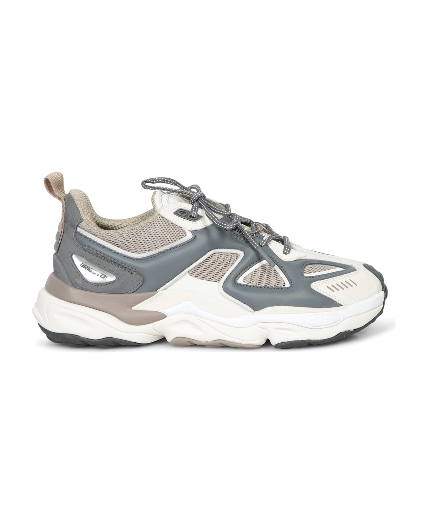Axel Arigato Satellite Runner White-beige Sneakers - White