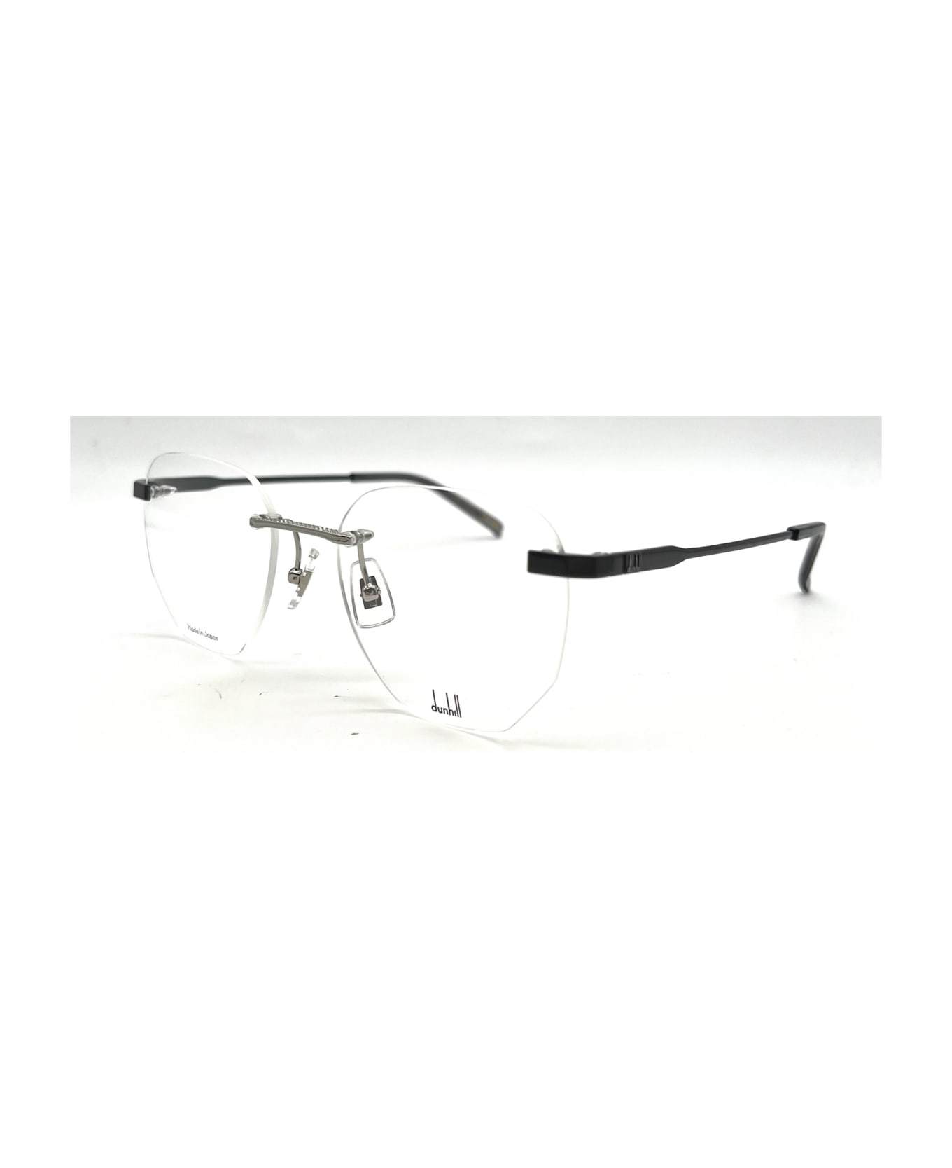 Dunhill DU0066O Eyewear - Silver Grey Transpare アイウェア